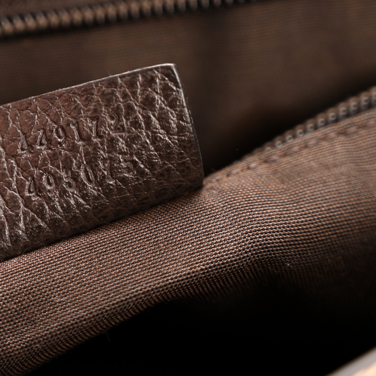Monogram Flap Messenger Bag Beige Dark Brown