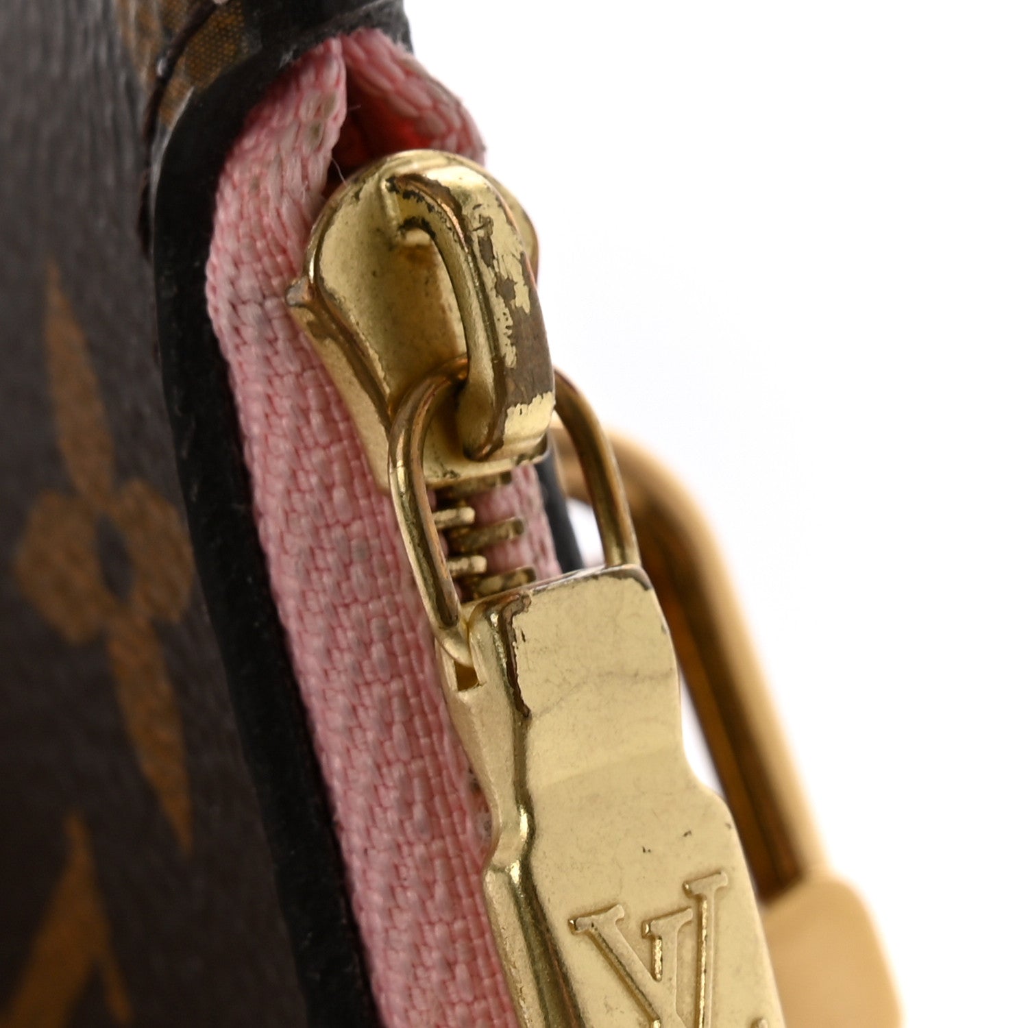 Monogram Neverfull MM GM Pochette Rose Ballerine