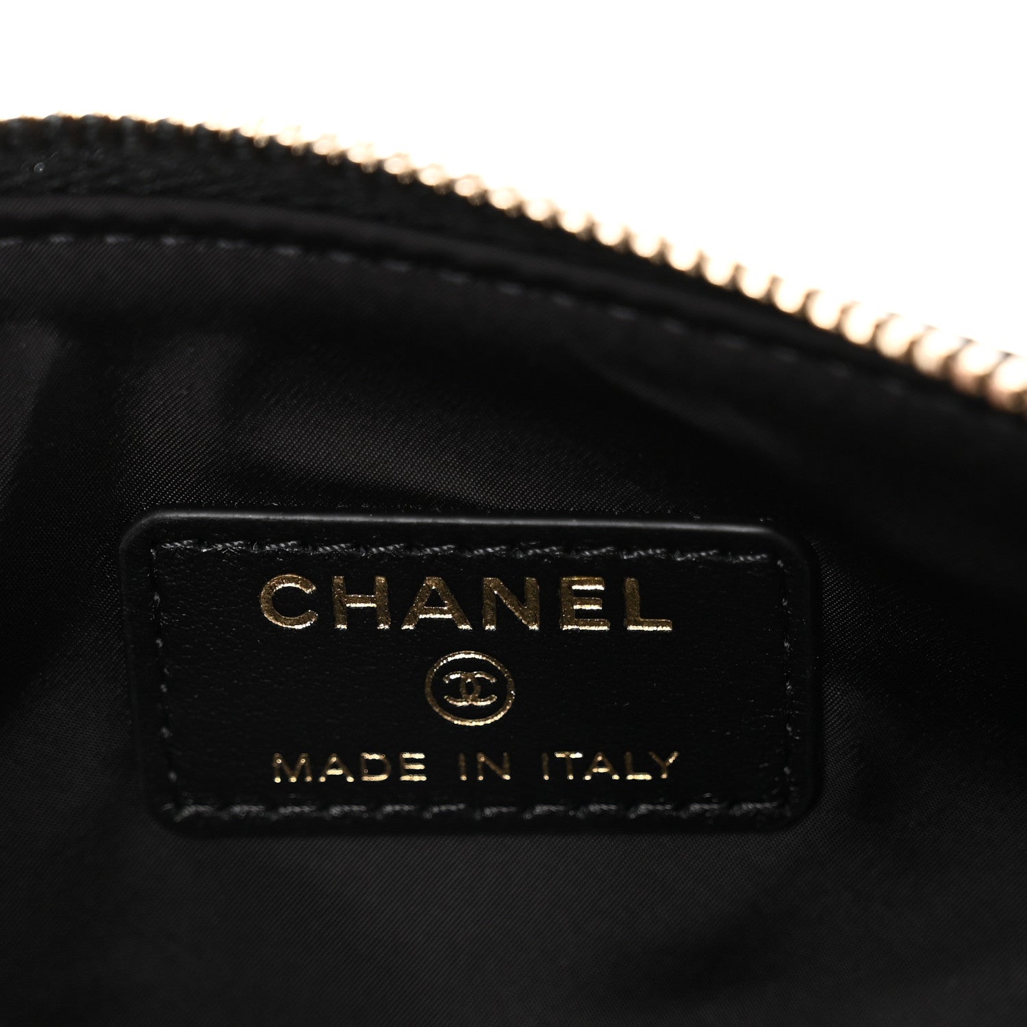 Velvet Effect Nylon Shiny Crumpled Calfskin Quilted Chanel 25 Clutch With Chain Black