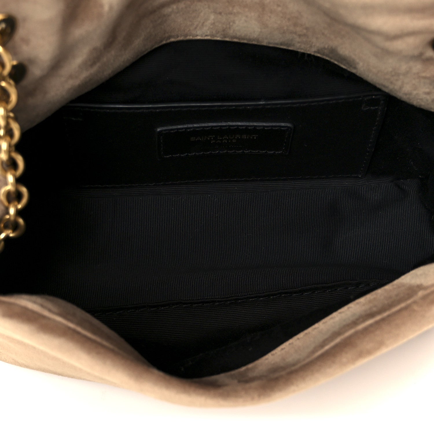Suede Matelasse Monogram Mini Jamie 4.3 Whisper Pink