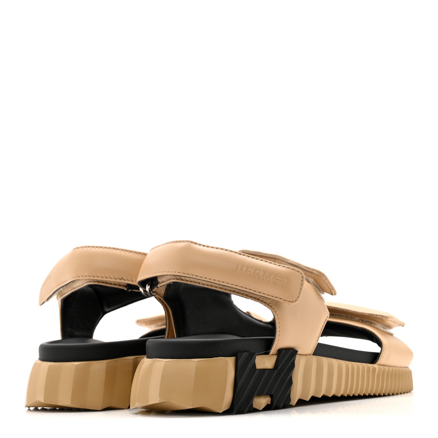 Lambskin Junior Womens Sandals 37.5 Beige Albinos