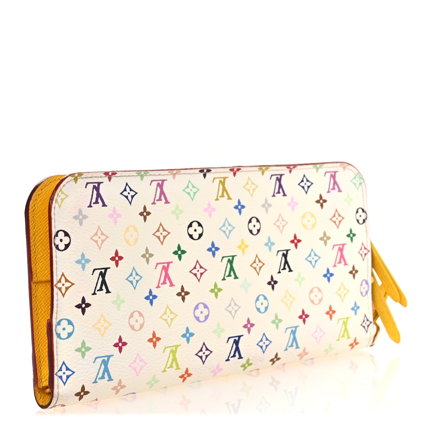 Monogram Multicolor Insolite Wallet White Citron