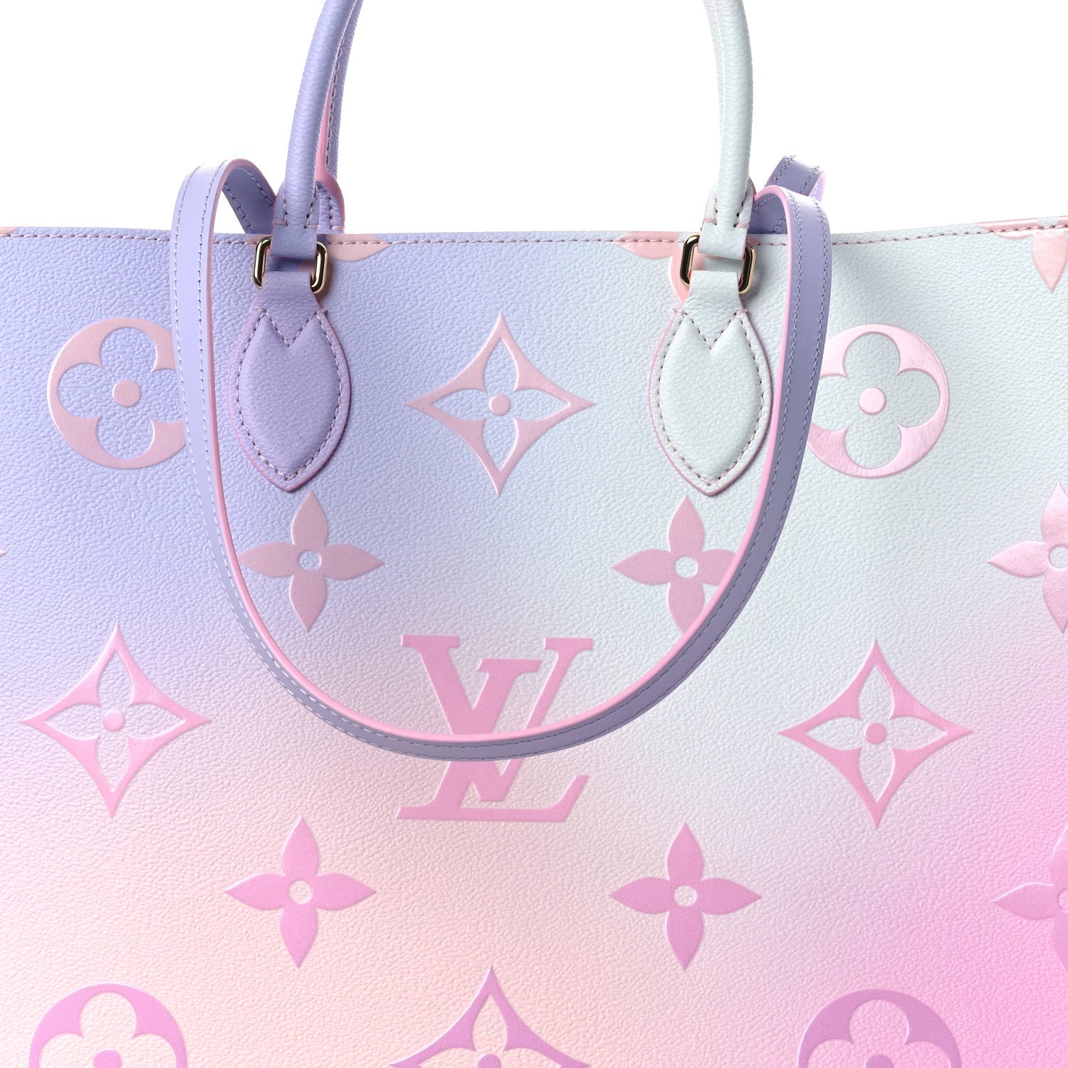 Monogram Giant Spring In The City Onthego GM Sunrise Pastel