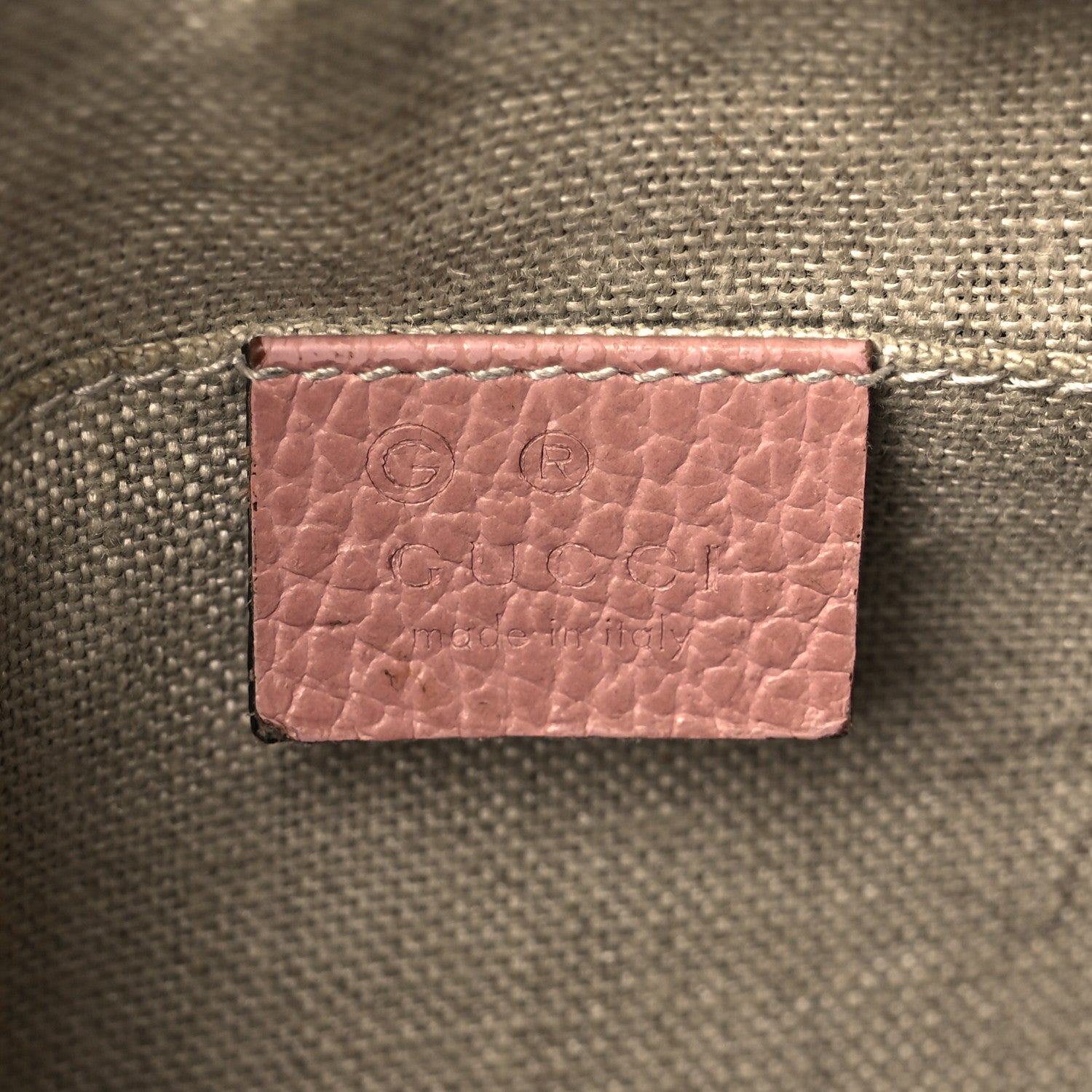 Monogram Mini Bree Messenger Bag Beige Soft Pink