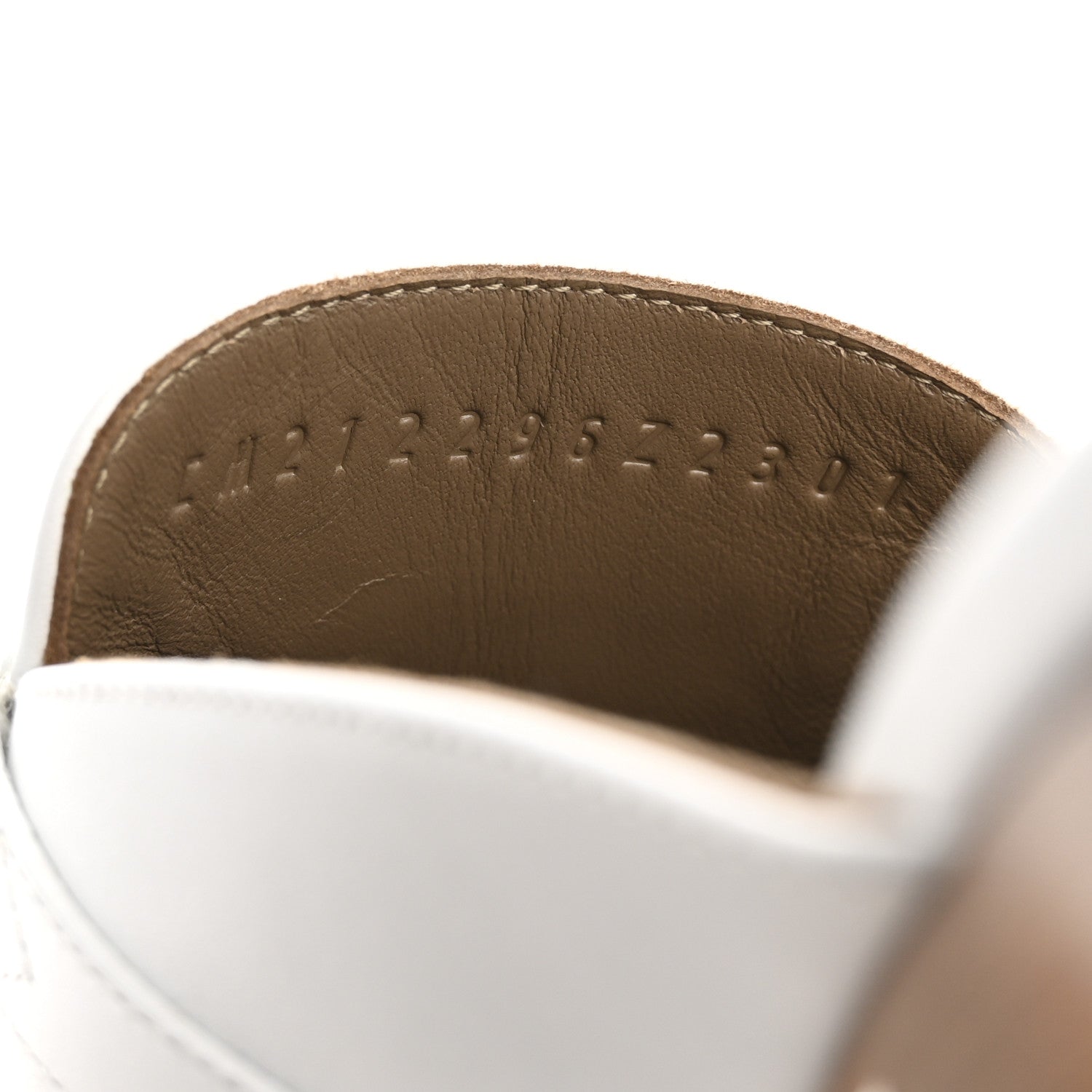 Calfskin Oz Mules 37 White