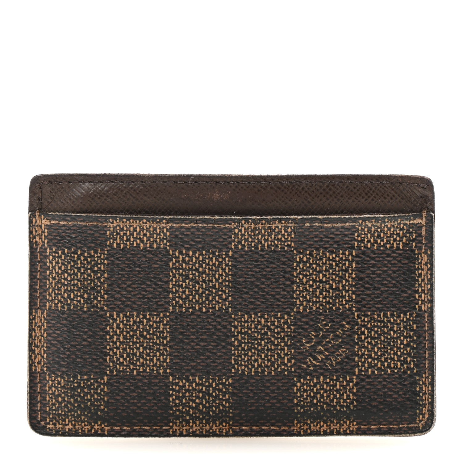 Damier Ebene Card Holder