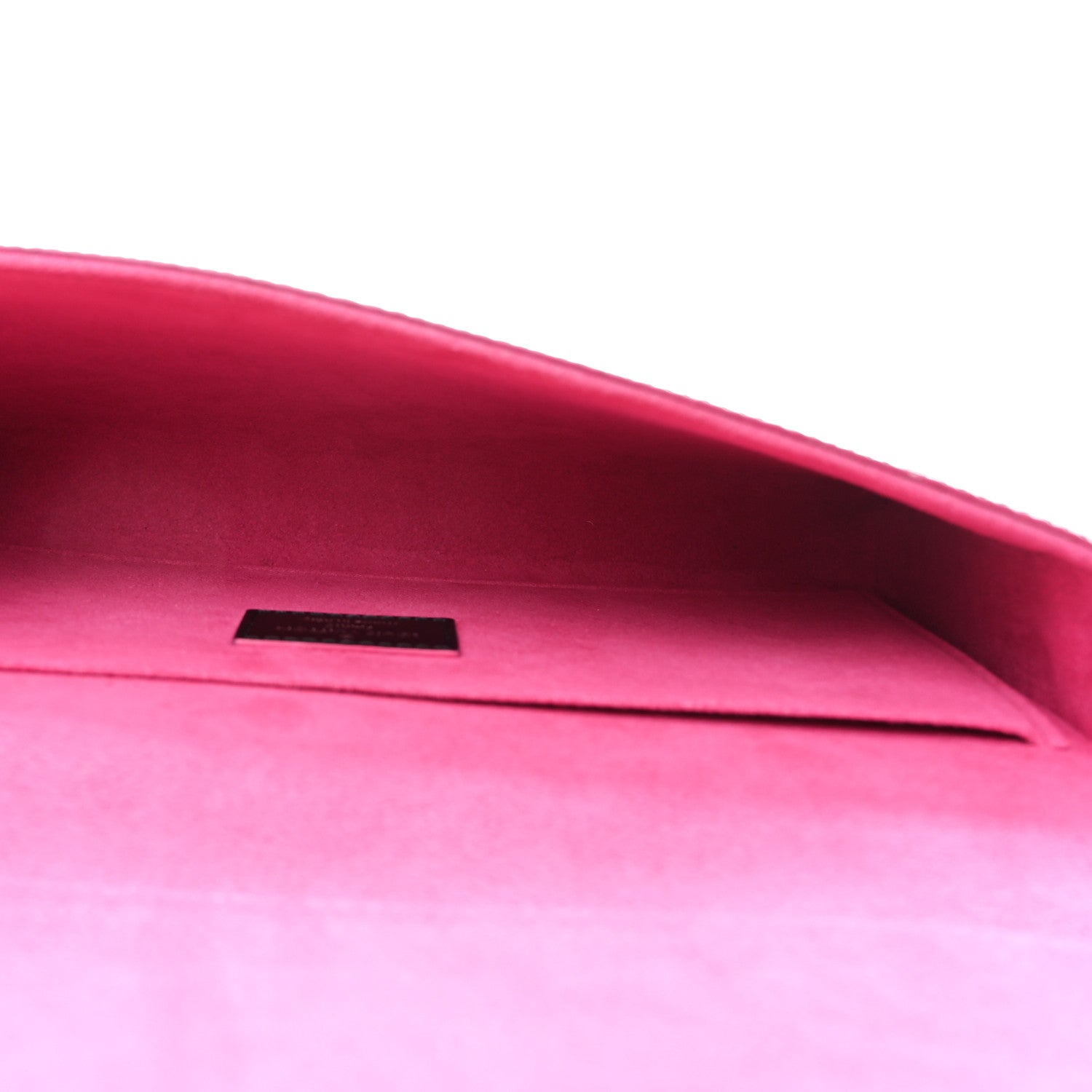 Epi Pochette Felicie Black Hot Pink