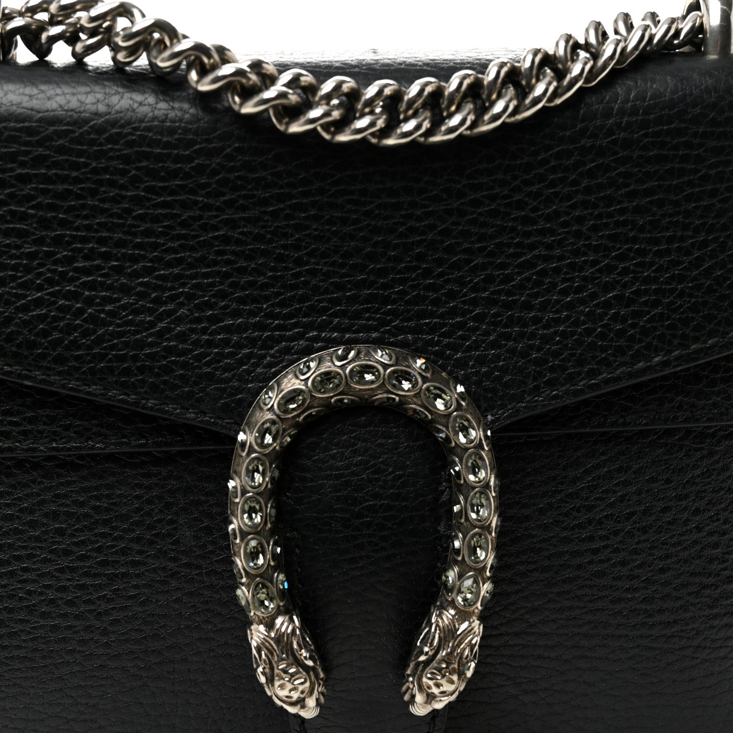 Calfskin Mini Dionysus Shoulder Bag Black