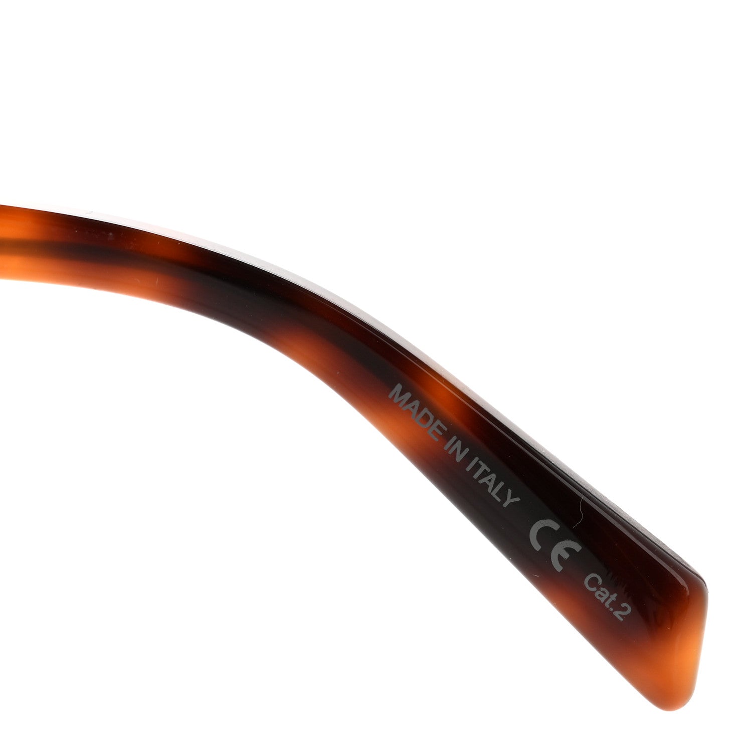 Acetate New Wave Cat Eye Sunglasses SL 466 Tortoise