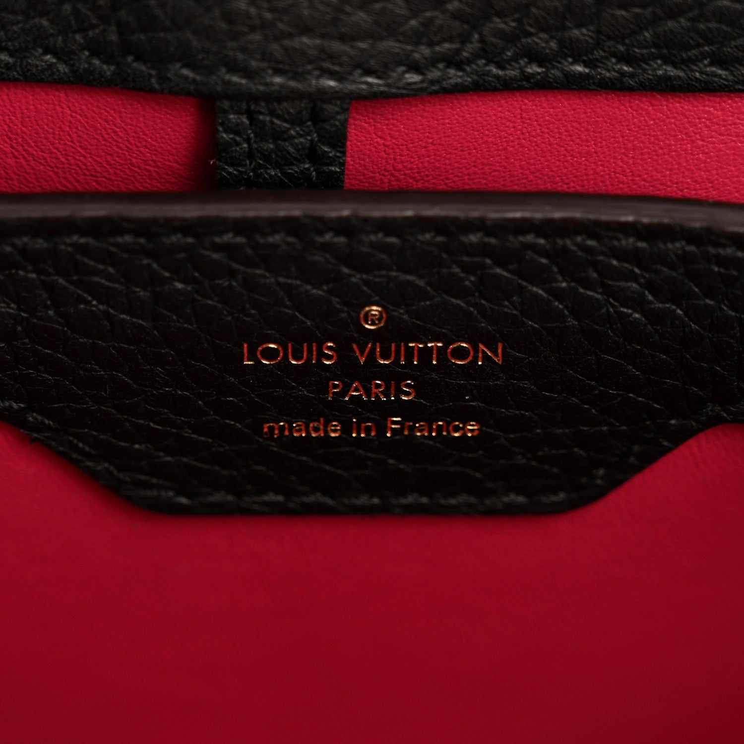 Taurillon Capucines PM Black