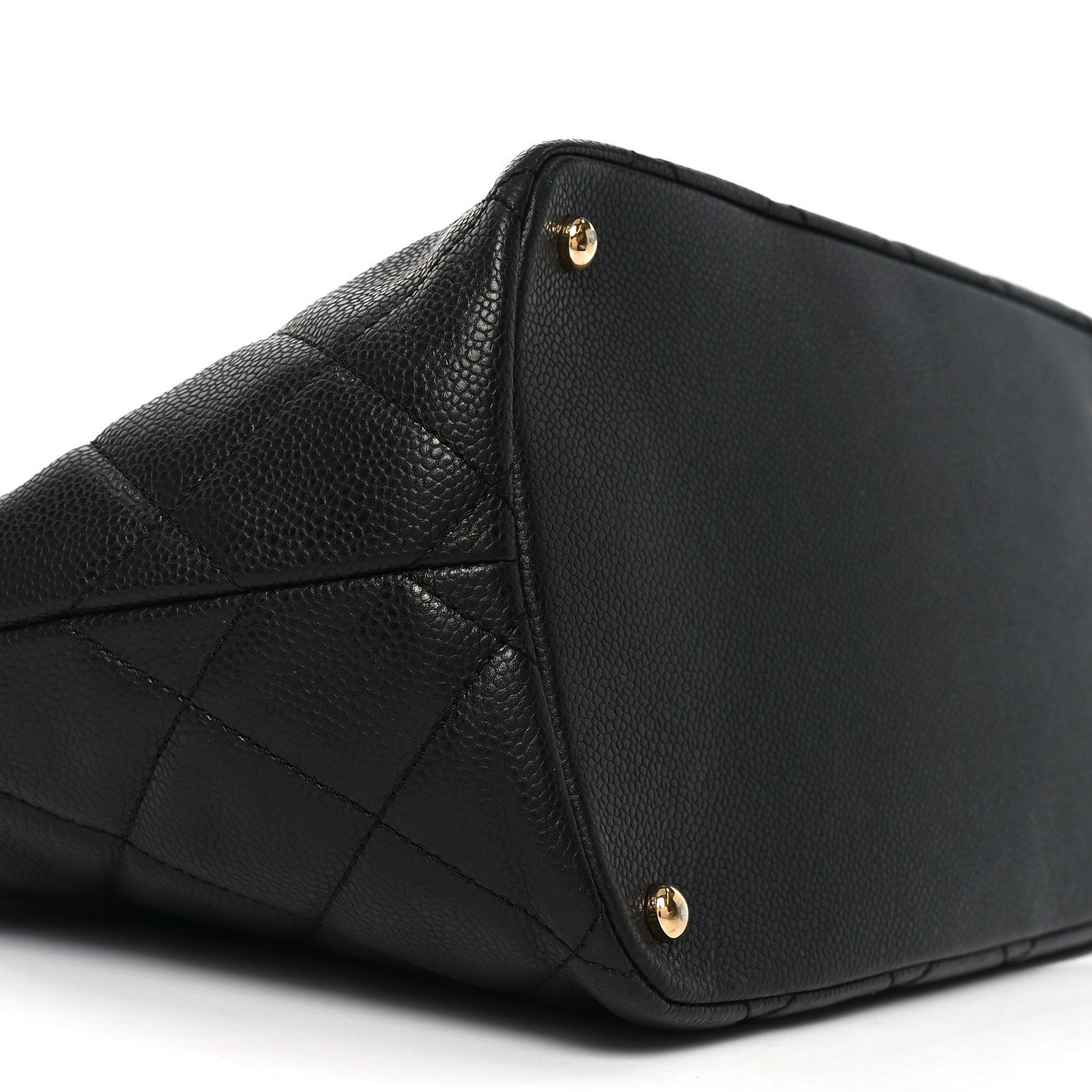 Caviar Quilted CC Timeless Soft Tote Black