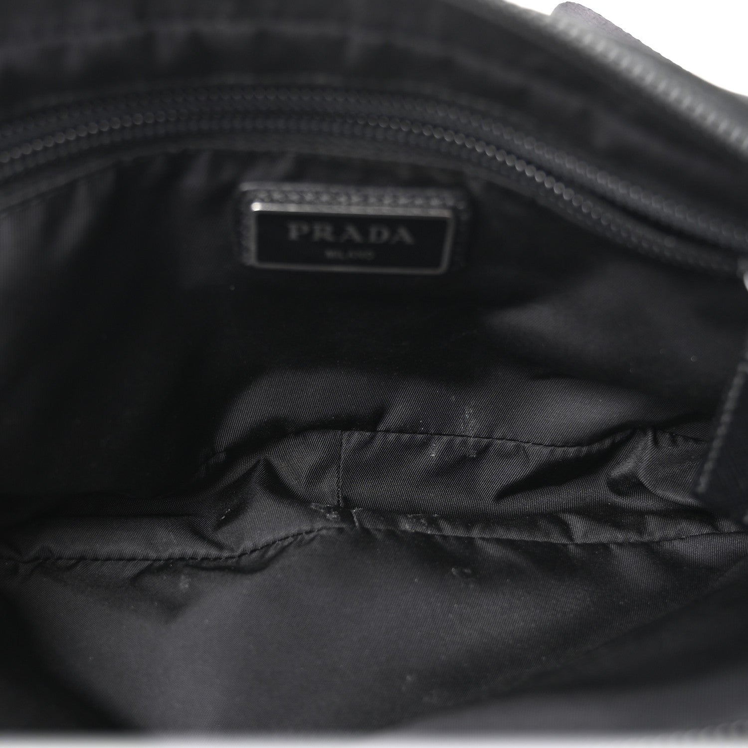 Tessuto Nylon Belt Bag Black