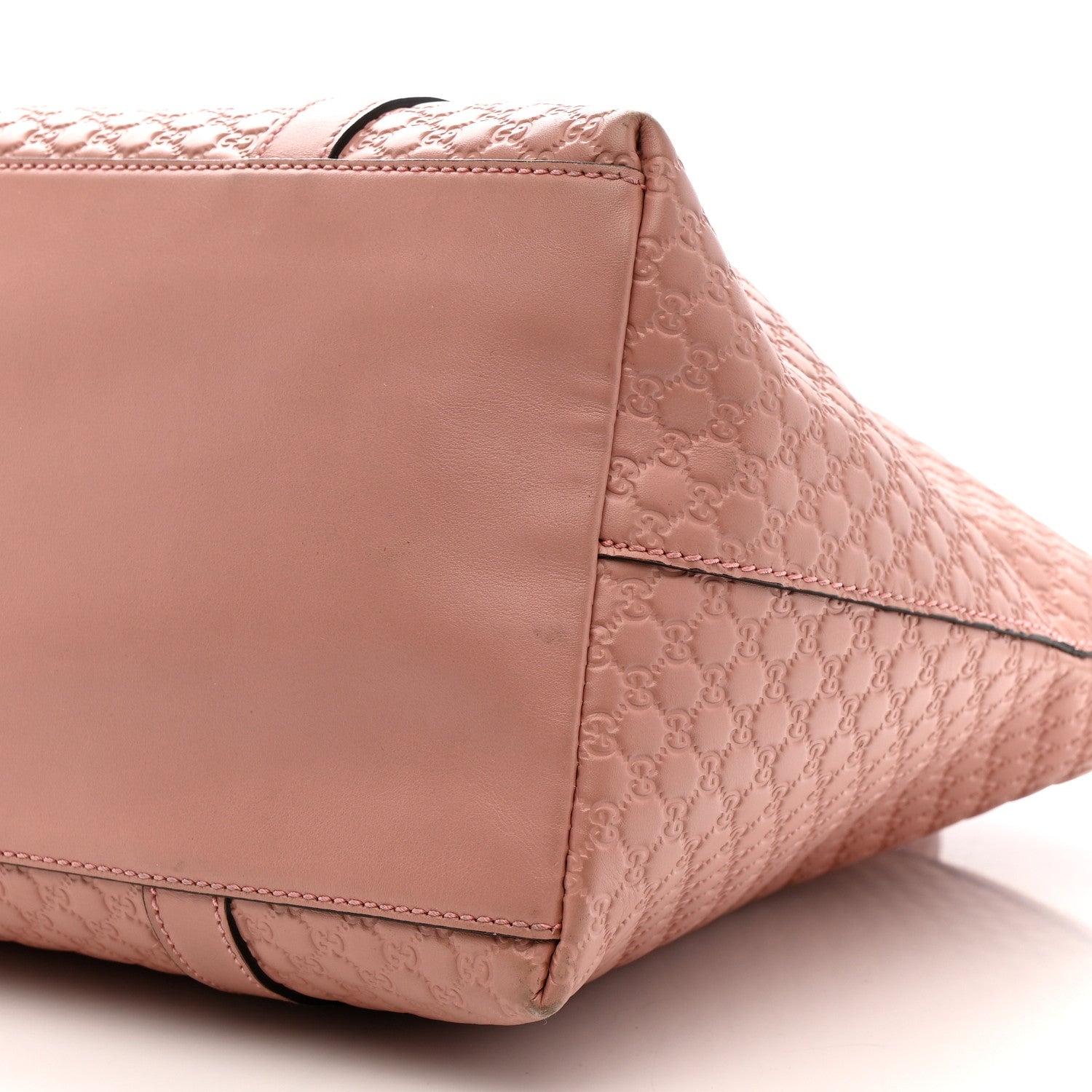 Soft Microguccissima Large Dome Satchel Soft Pink