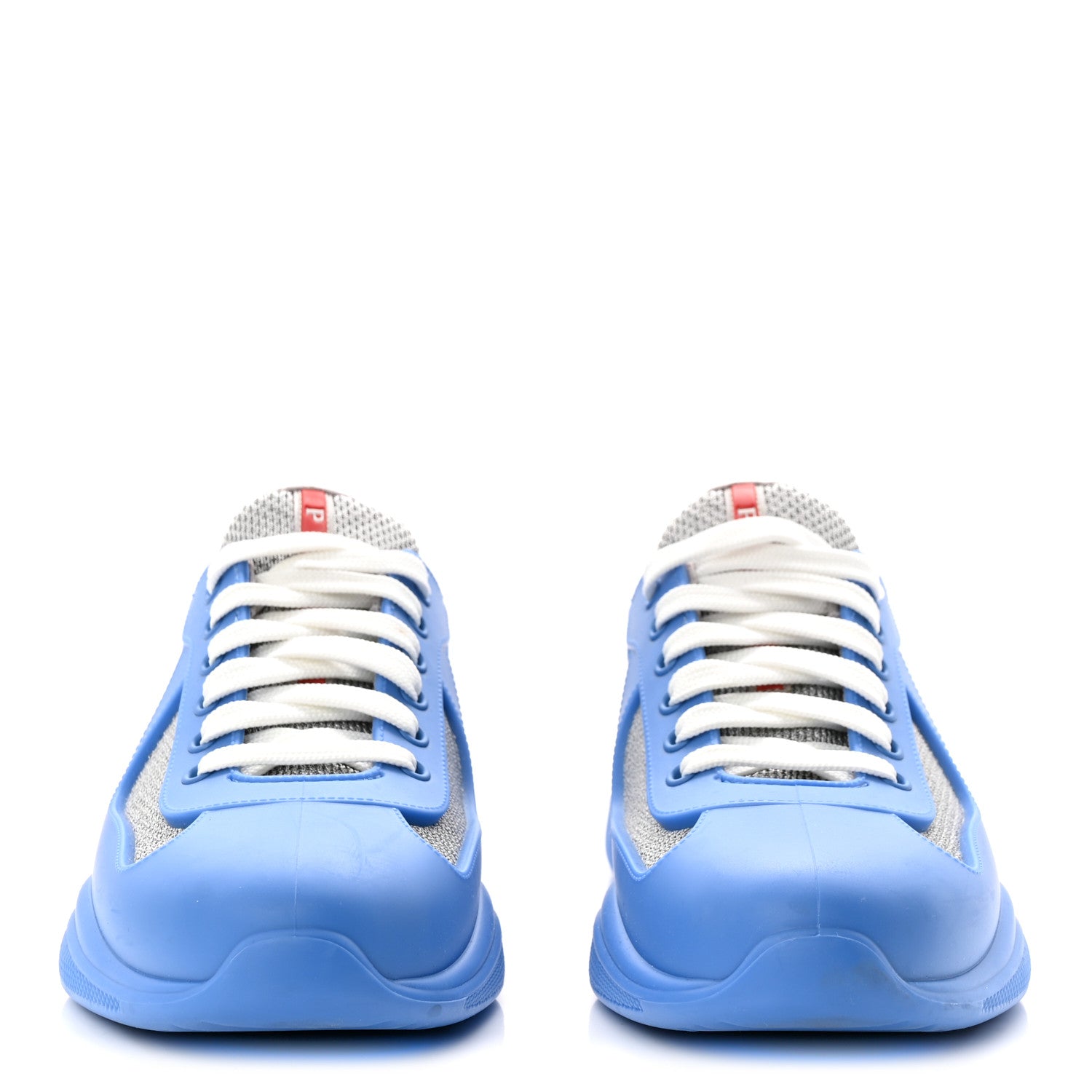 Soft Rubber Mesh Mens America's Cup Sneakers 41 Blue