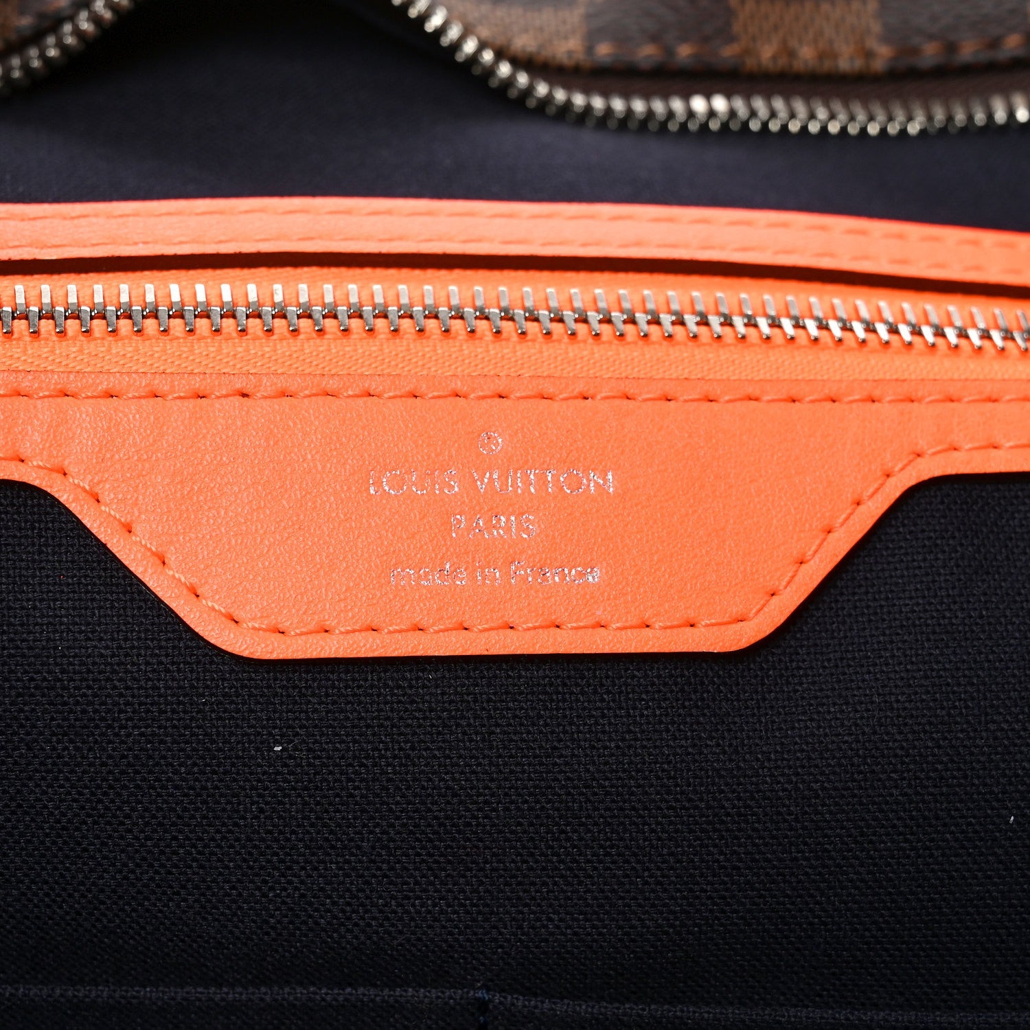 Damier Ebene Cabas Orange