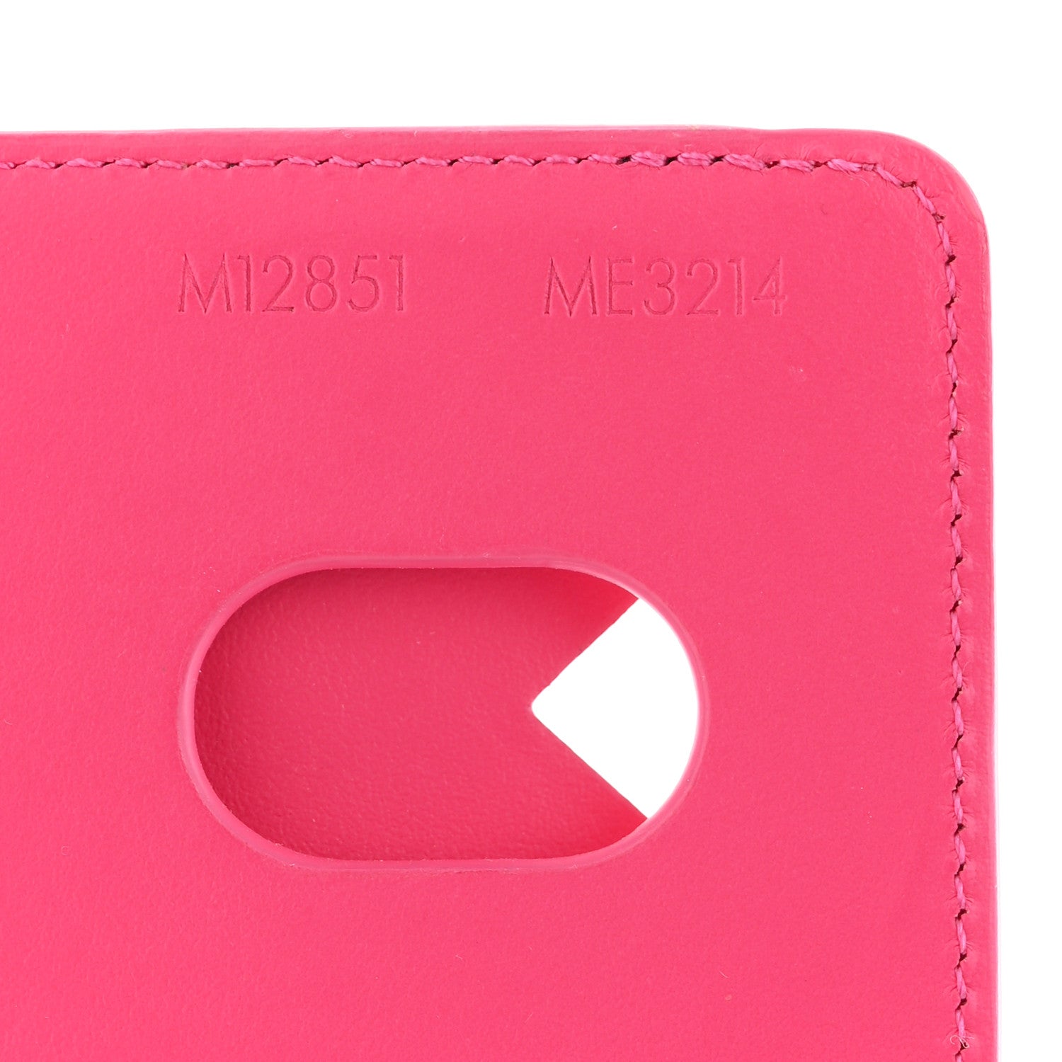 Monogram Macassar Magnetic Card Holder Pondichery Pink