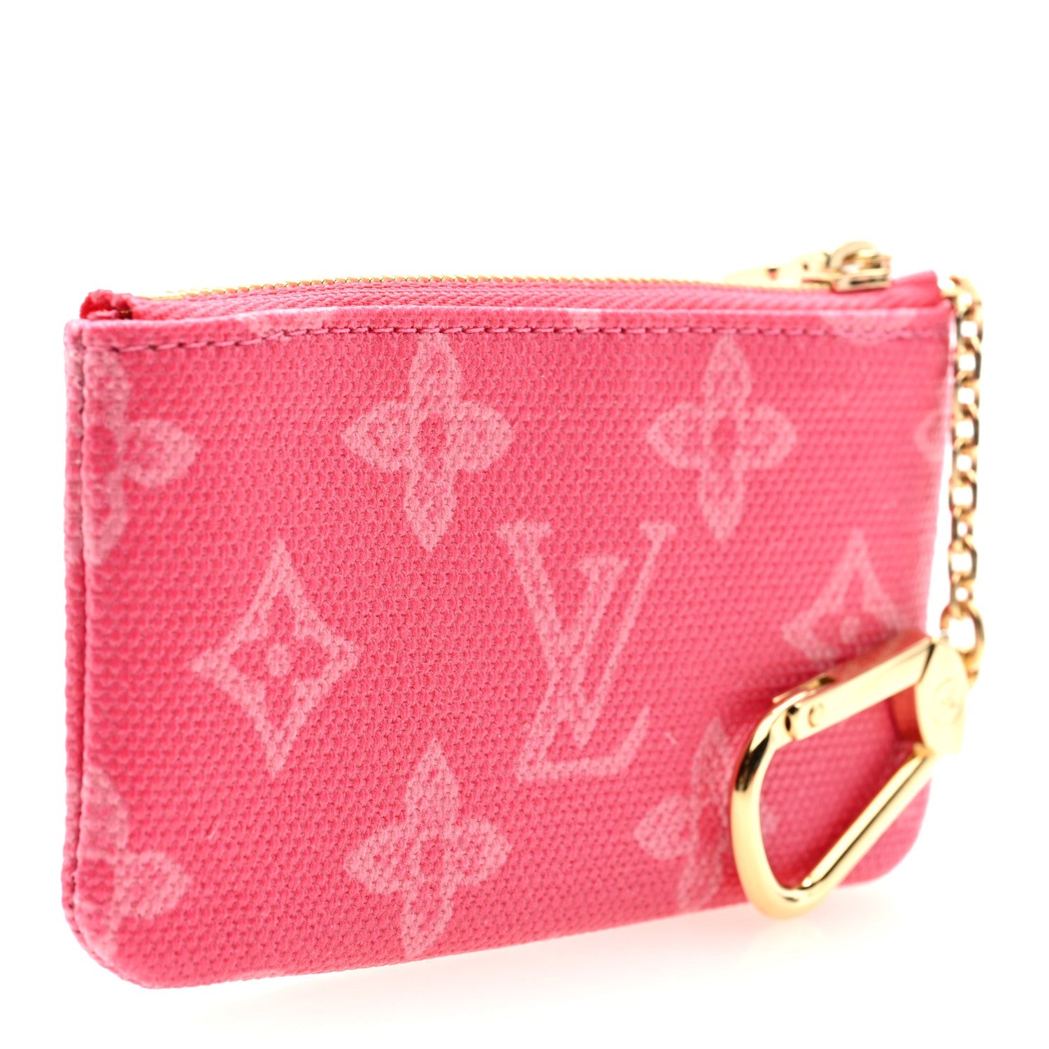 Monogram Origine Key Pouch  Rose Ruban