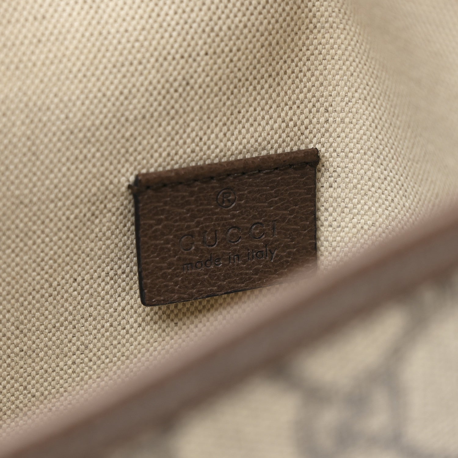 GG Supreme Monogram Web Medium Neo Vintage Flap Messenger Bag Beige New Acero