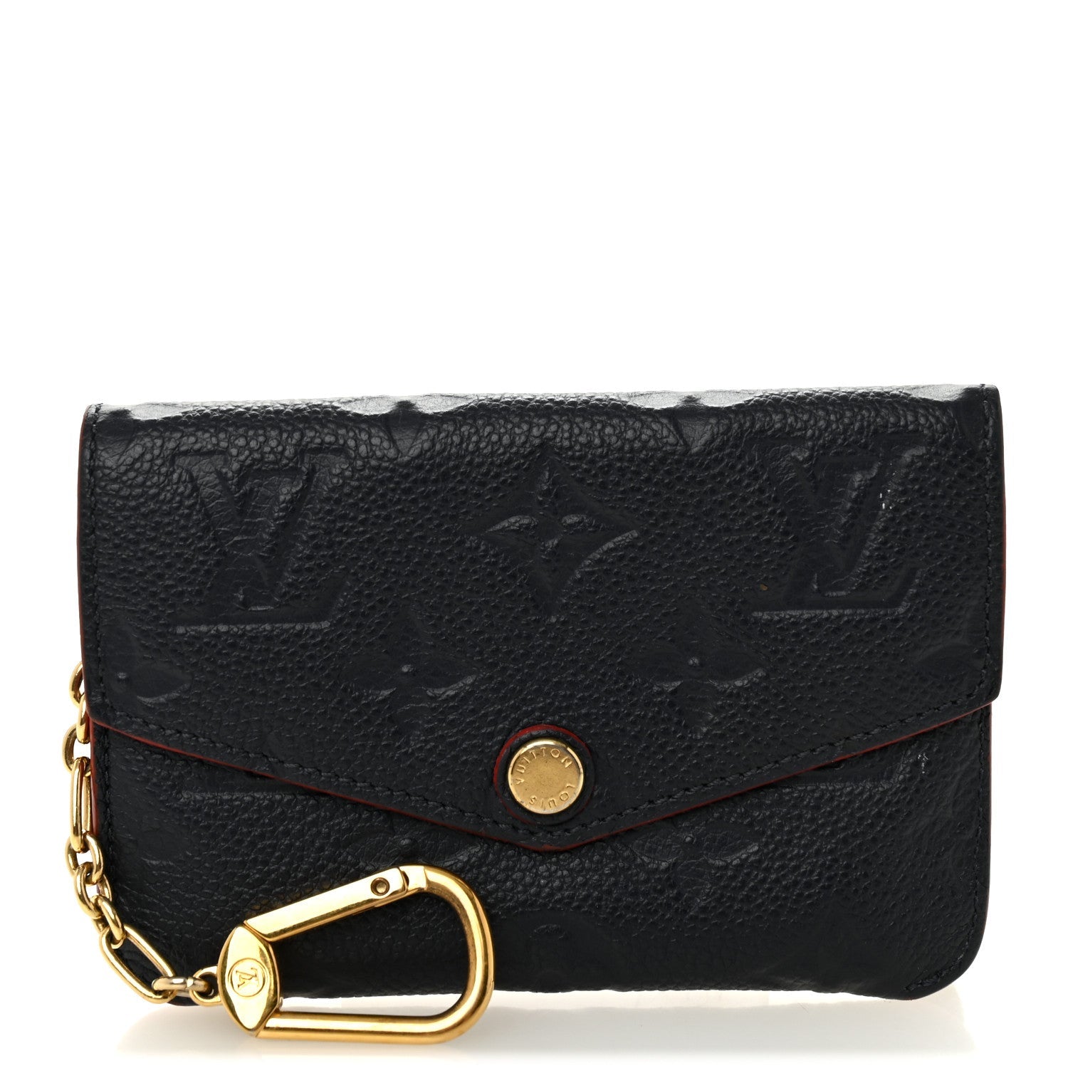 Empreinte Key Pouch Marine Rouge