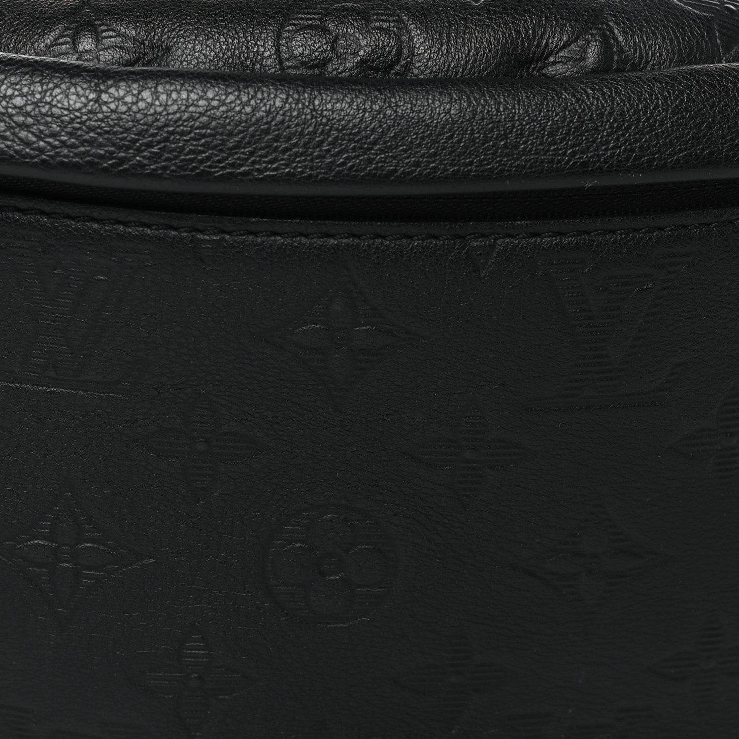 Calfskin Monogram Shadow Discovery Bumbag PM Black