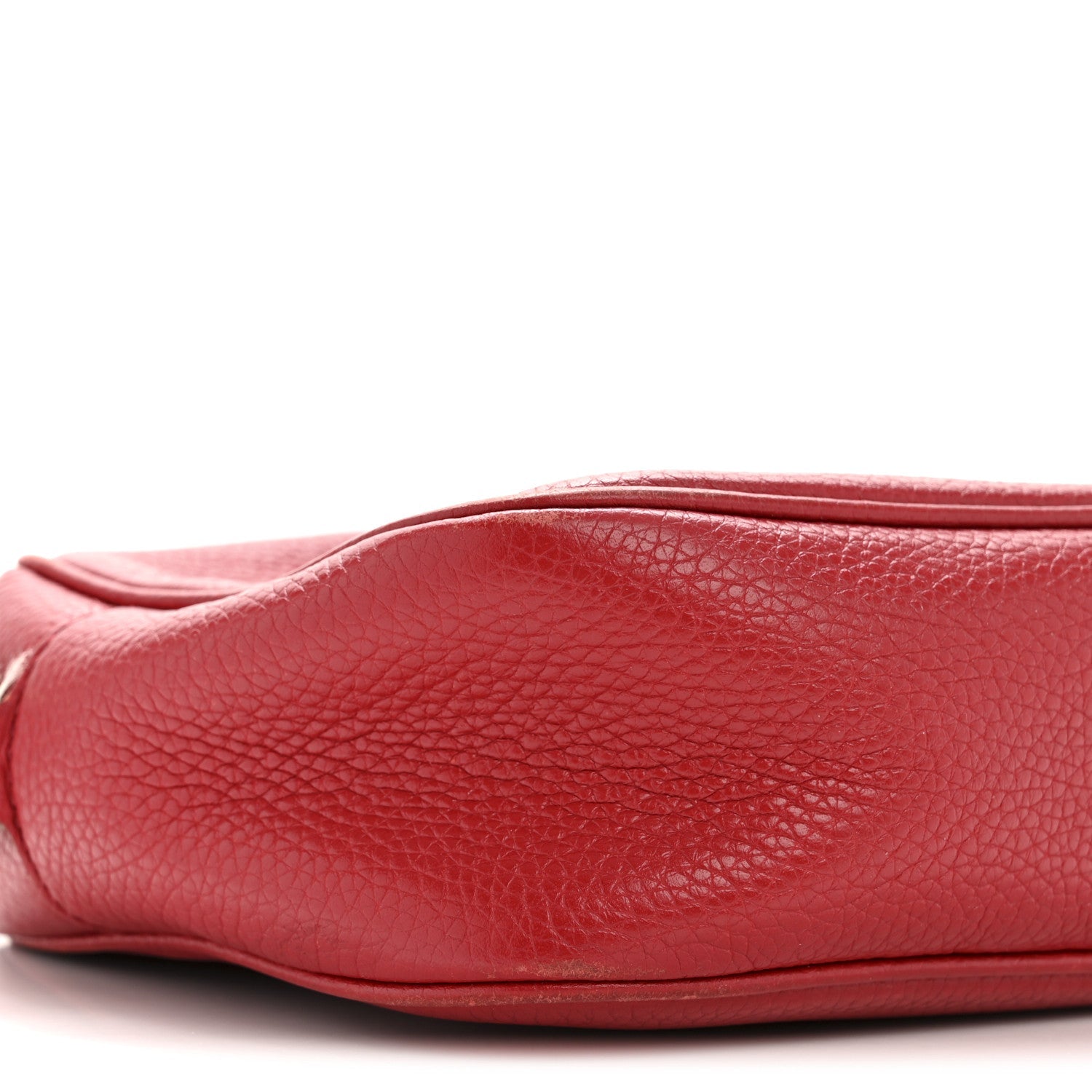 Pebbled Calfskin Small Soho Disco Bag Tabasco Red