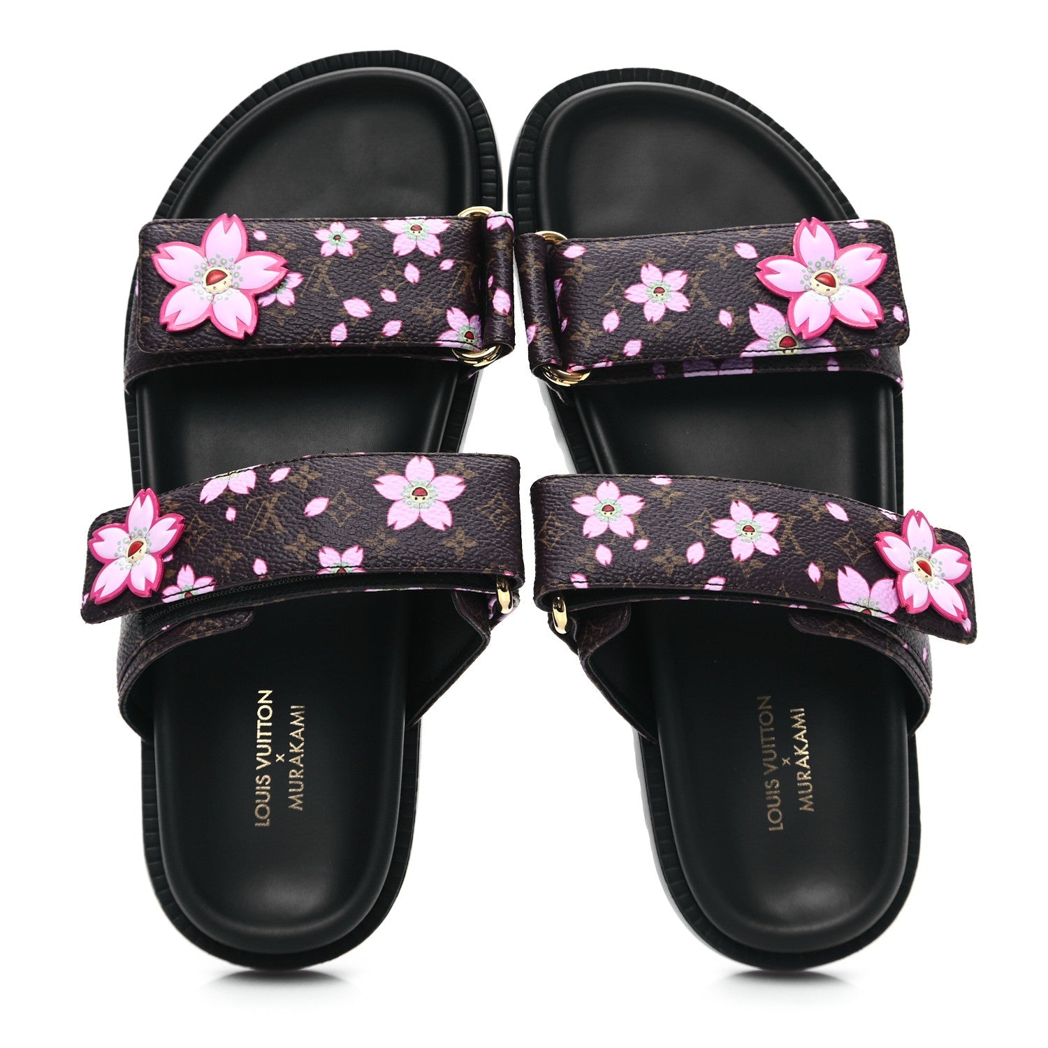 LV X TM Monogram LV Sunset Flat Comfort Mule 37 Sakura Brown