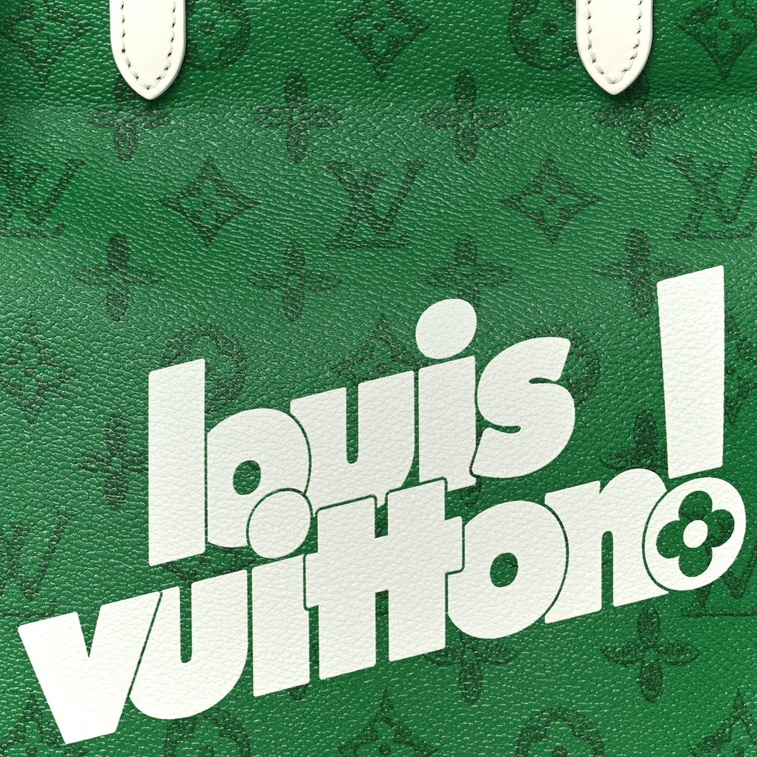 Vintage Monogram Everyday LV Litter Green