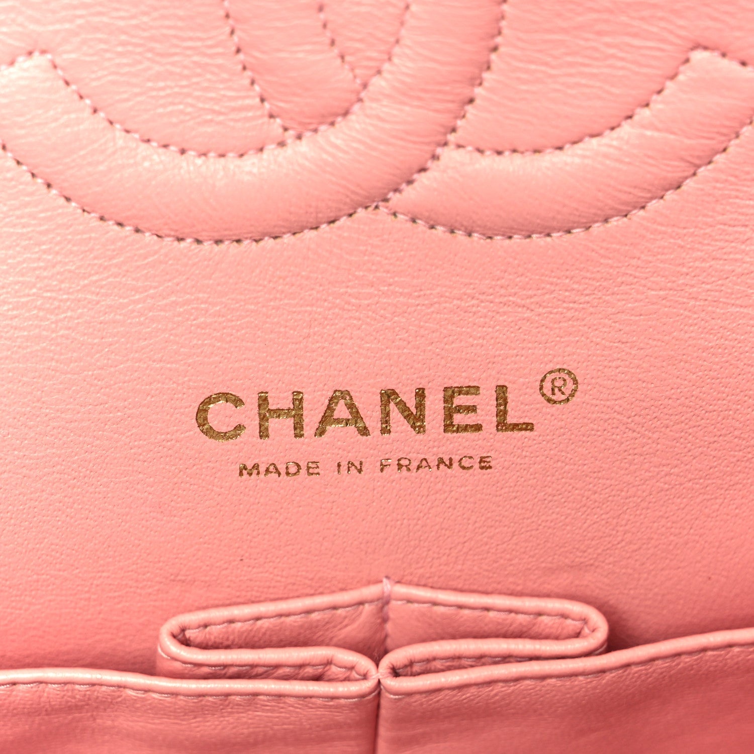 Caviar Quilted Medium Double Flap Pink