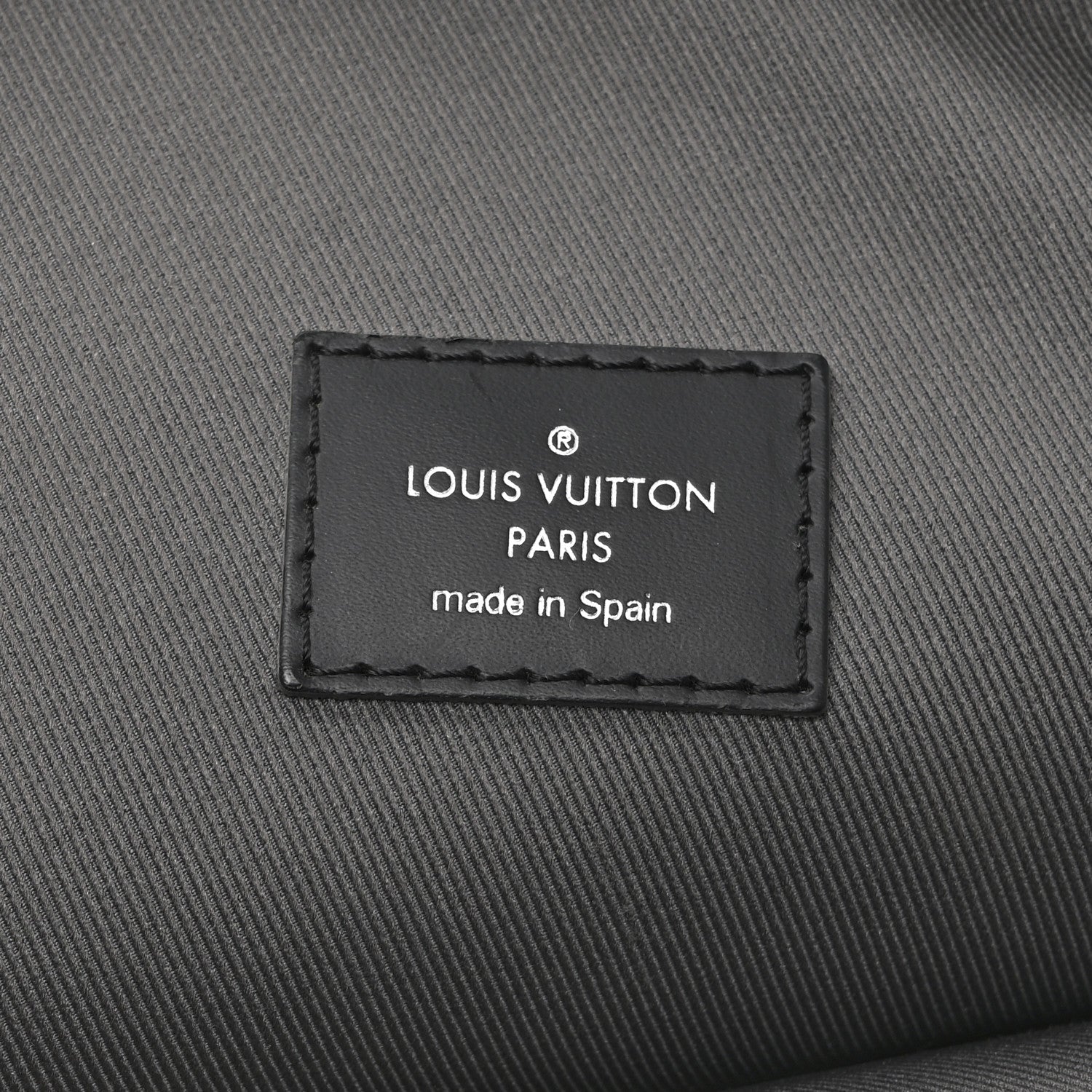 Damier Graphite Logo Avenue Sling Backpack