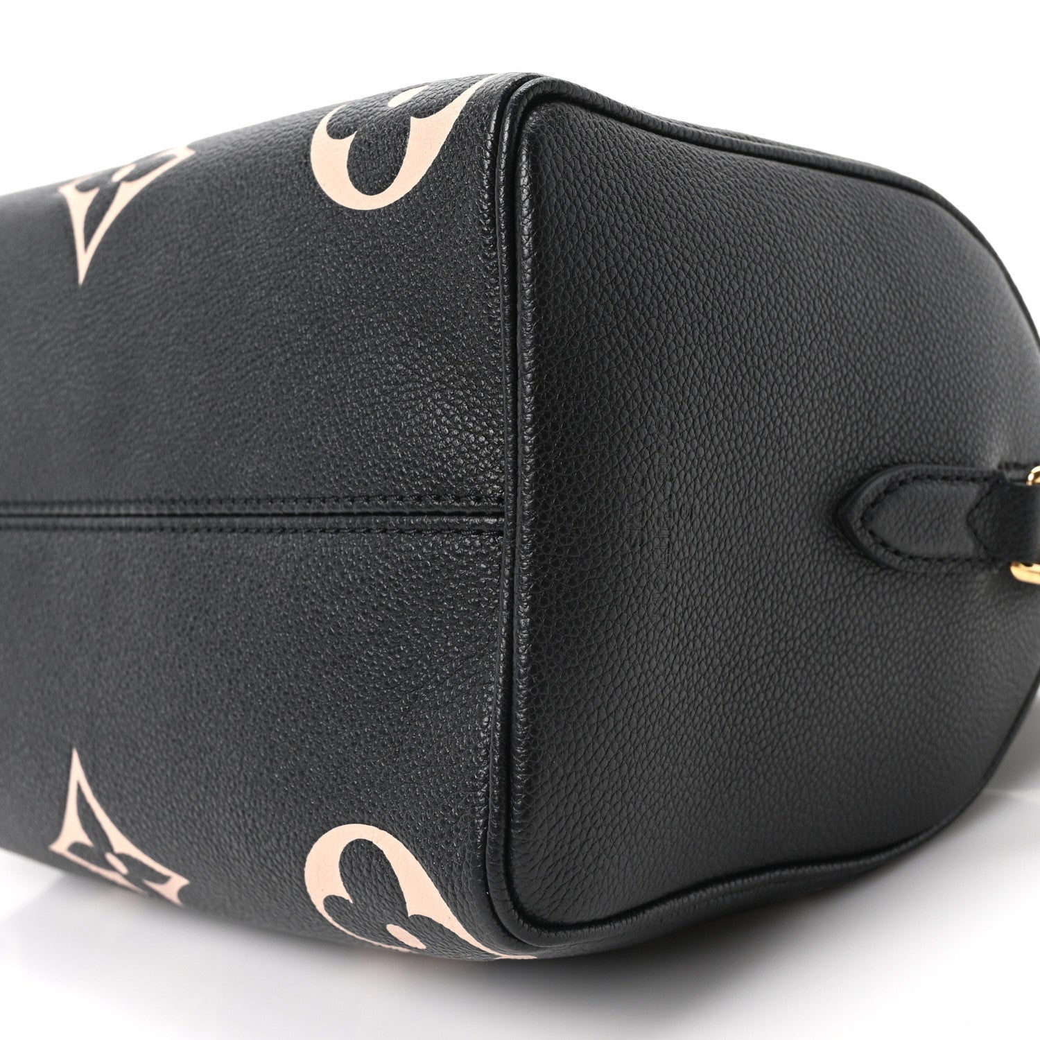 Empreinte Monogram Giant Speedy Bandouliere 25 Black Beige