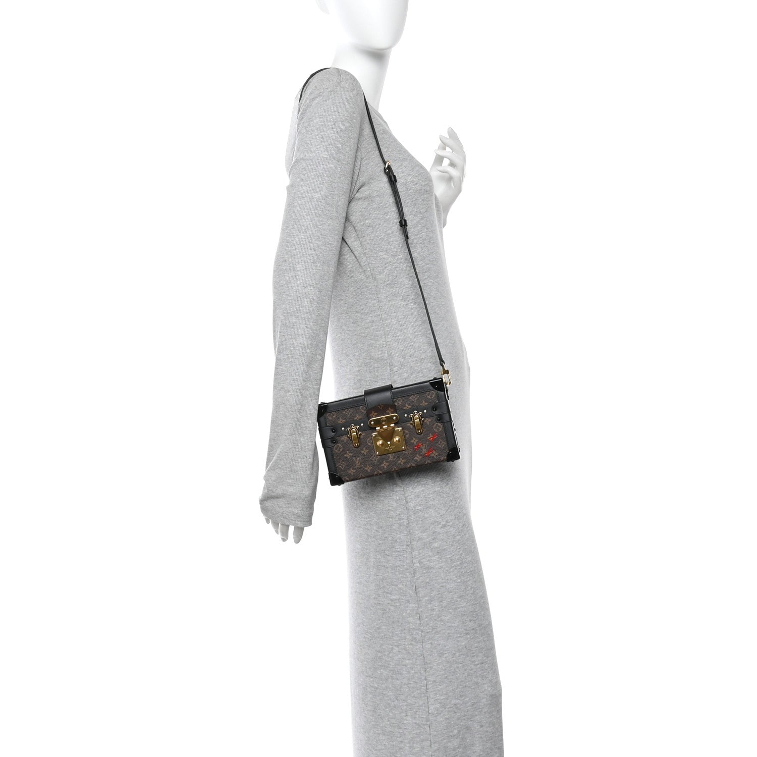 Monogram Petite Malle Black