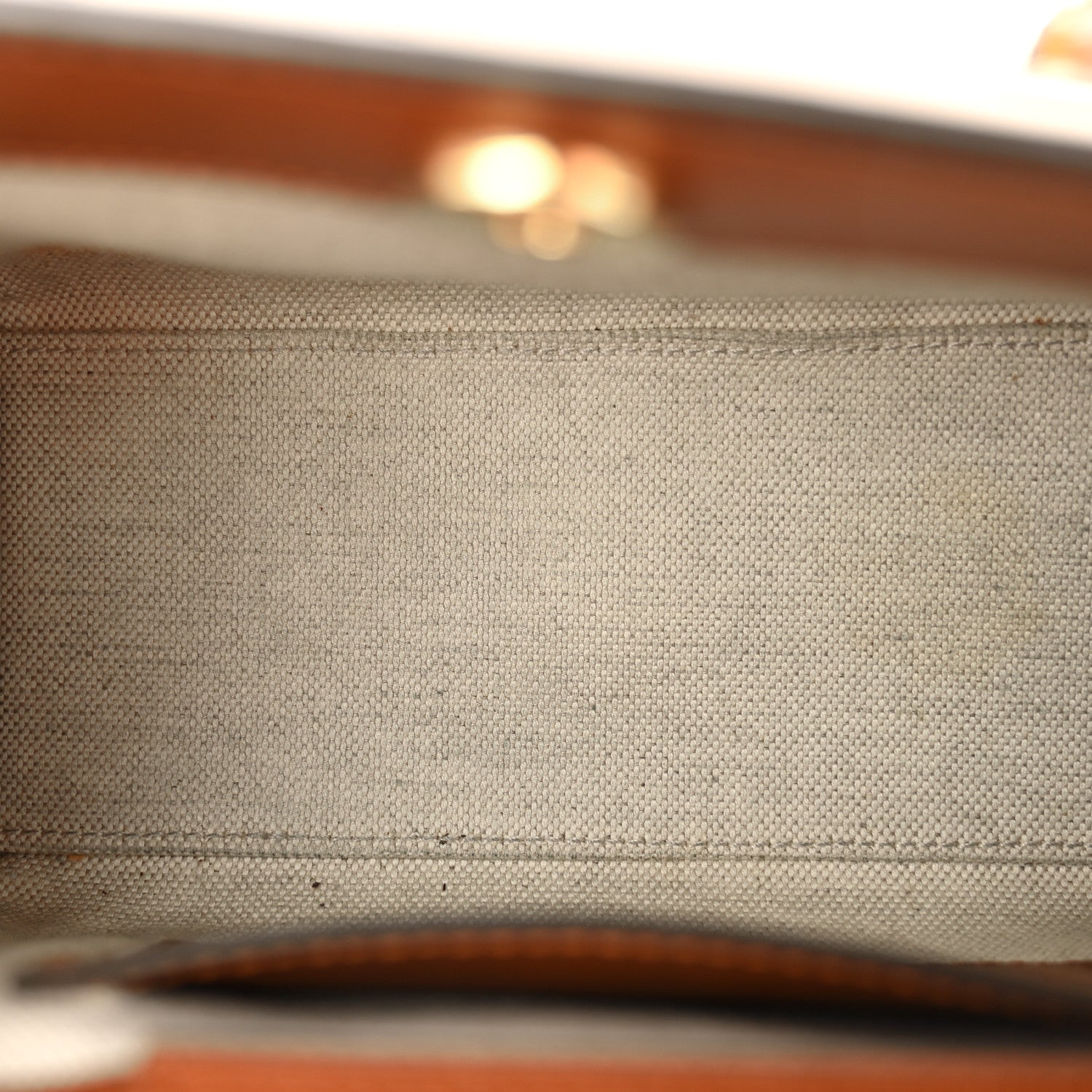New Canvas Charisma Calfskin Crystal GG Monogram Mini Diana Tote Bag Camel Ebony