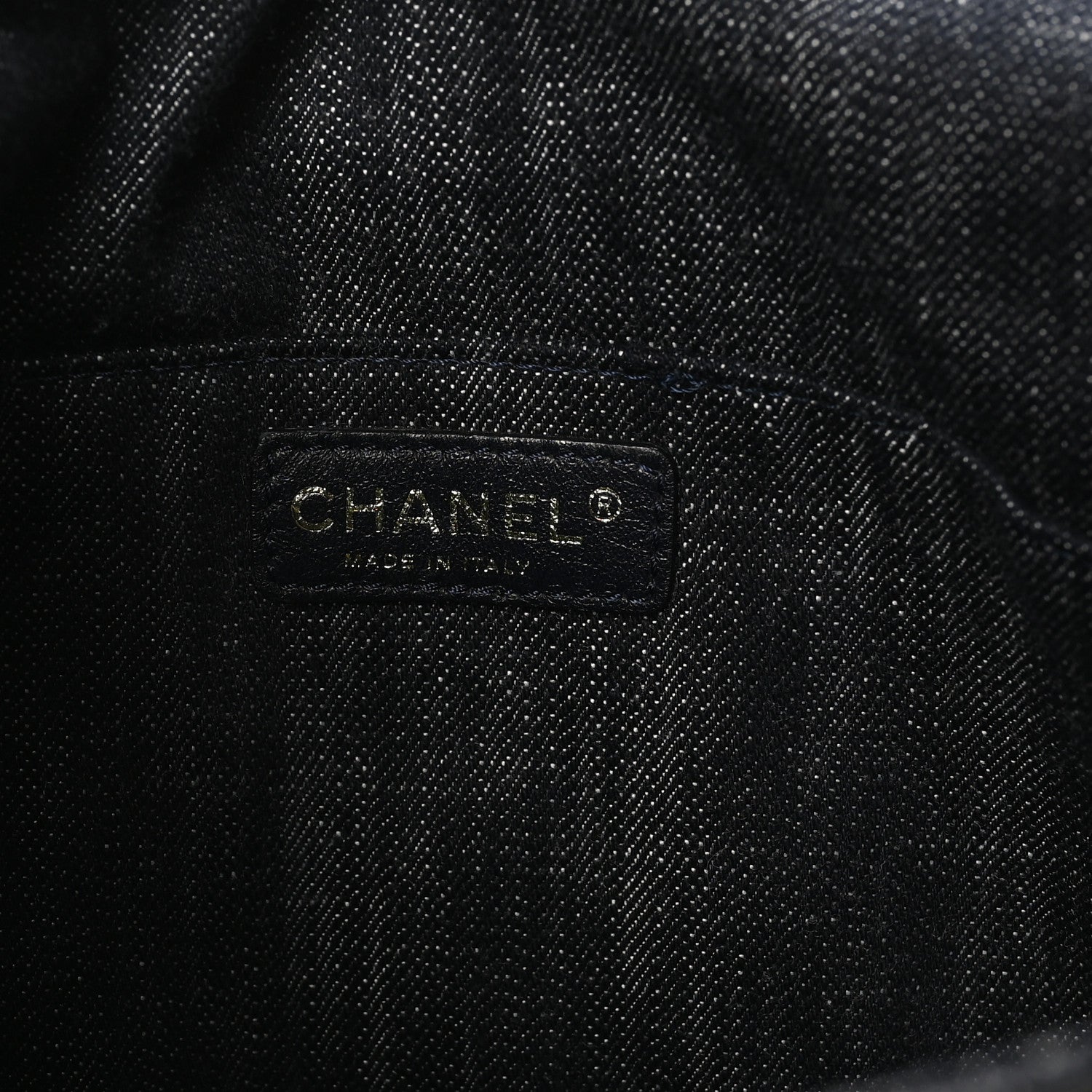 Denim CC Messenger Bag Blue