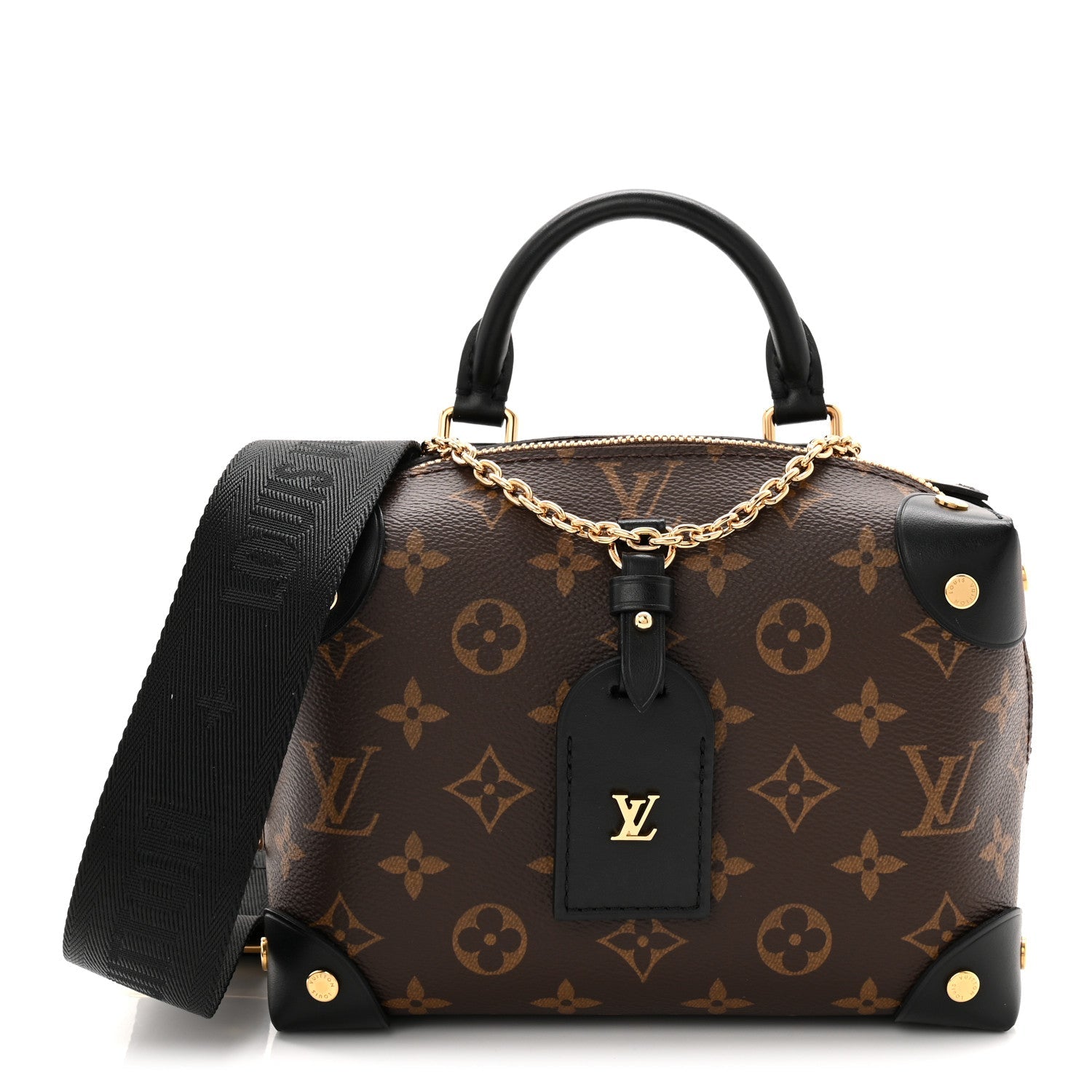 Monogram Petite Malle Souple Black