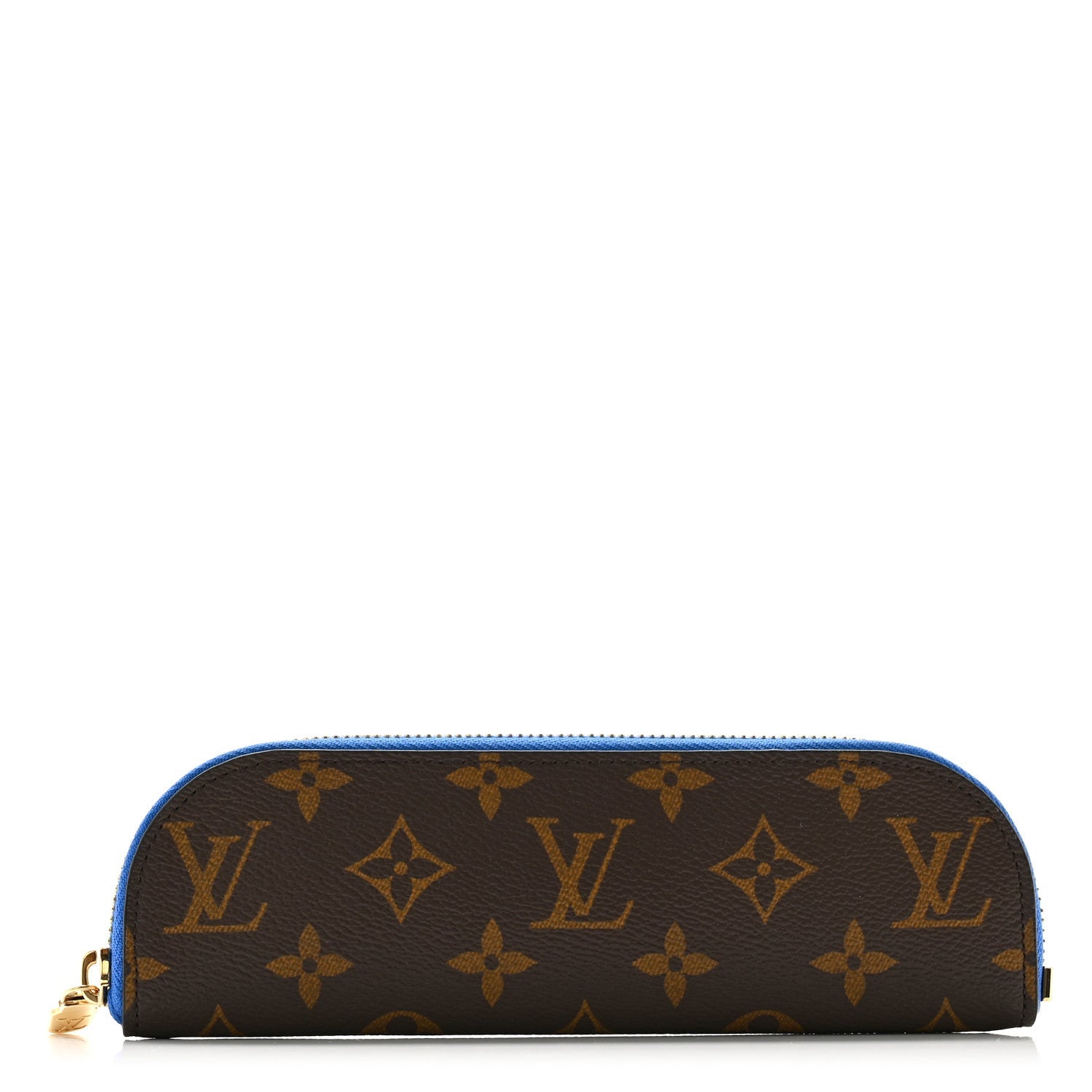 Monogram Charlotte Pencil Pouch Blue