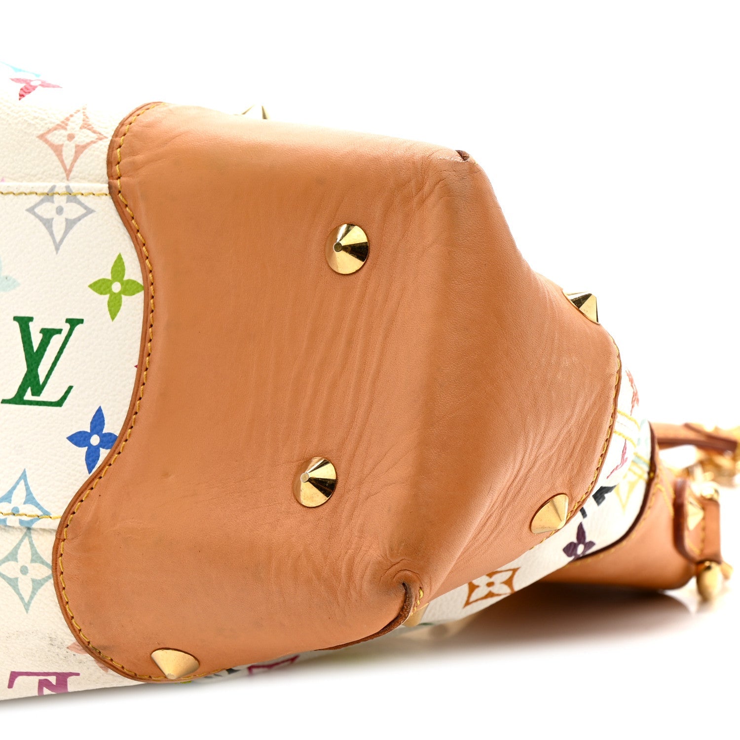 Monogram Multicolor Judy GM White