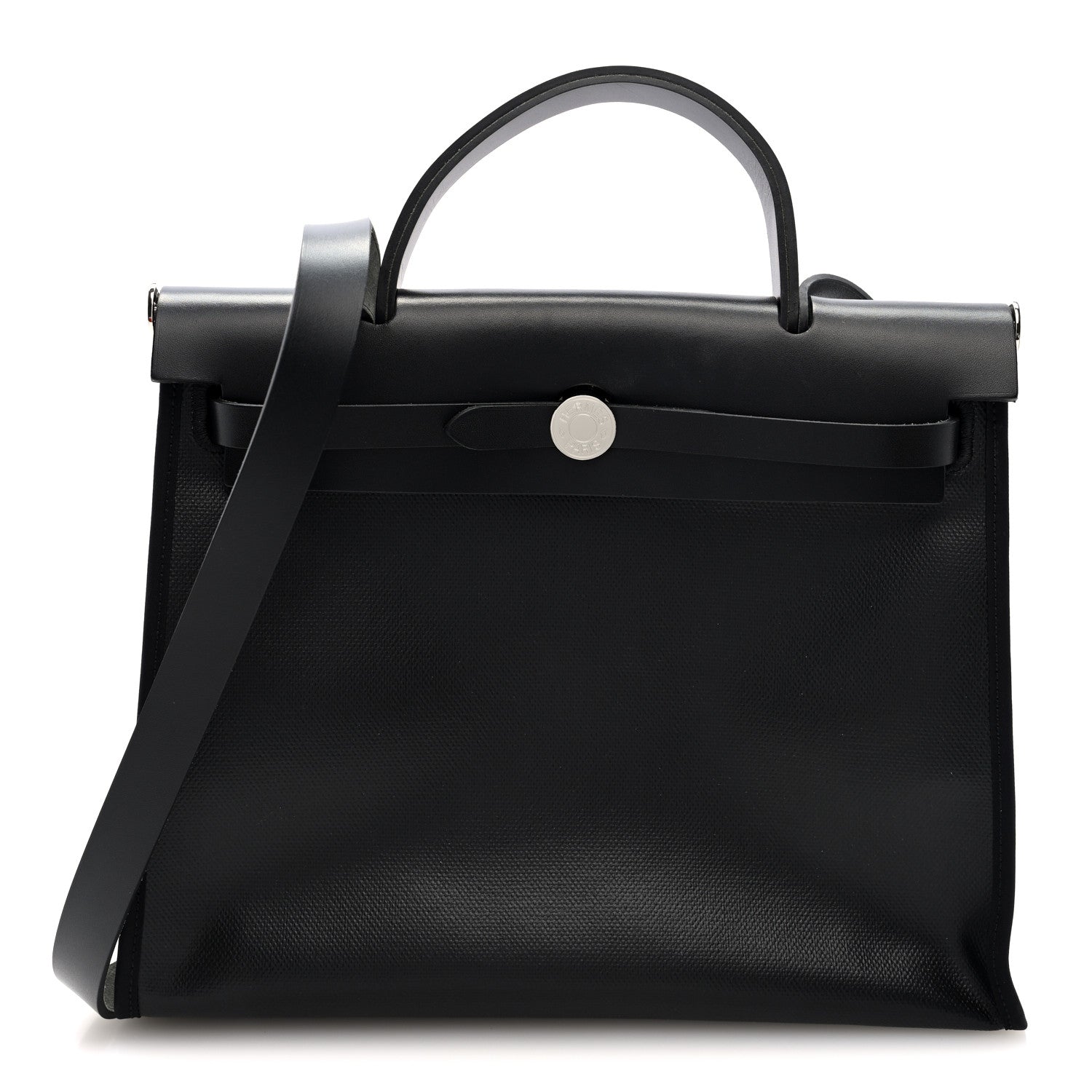 Toile H Berline Vache Hunter Herbag Zip PM 31 Black Ecru