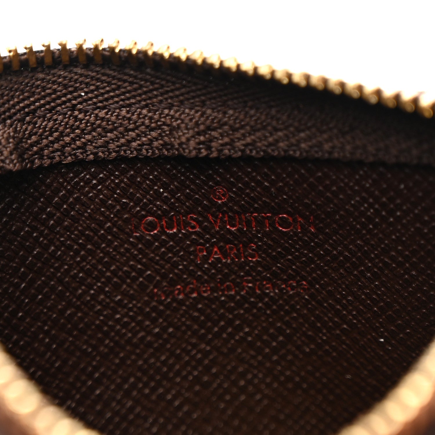 Damier Ebene Key Pouch