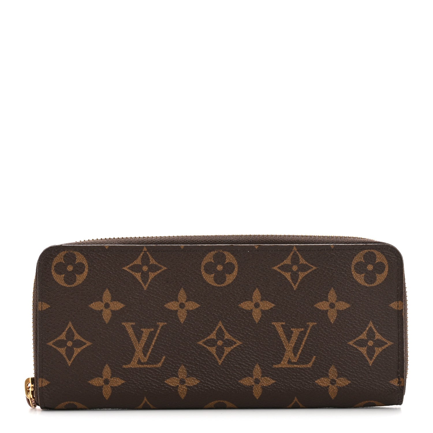 Monogram Clemence Wallet Rose Ballerine