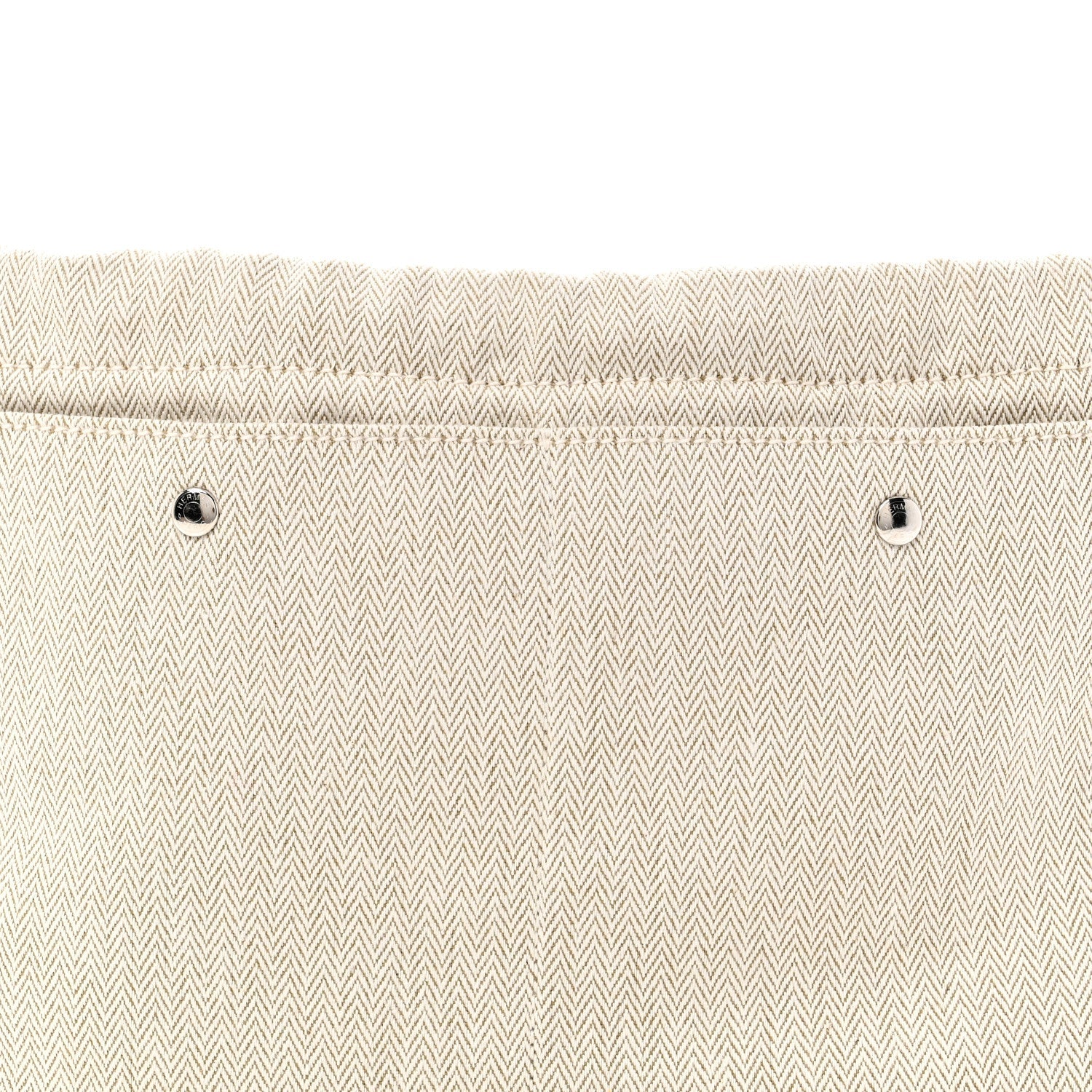 Canvas Barenia Fourbi 25 MM Pouch Naturel Fauve