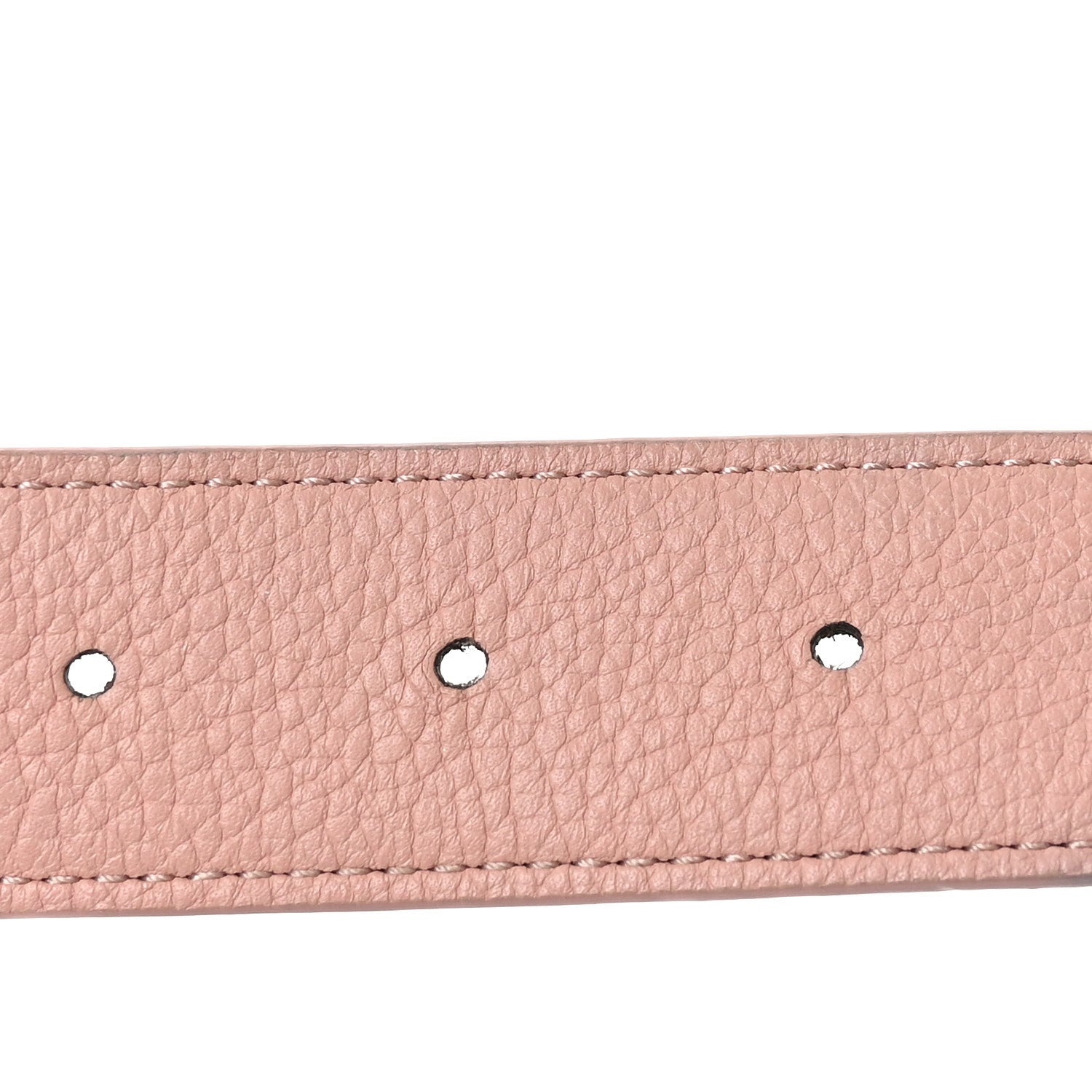 Calfskin Monogram 30mm LV Initiales Reversible Belt 80 32 Rose Ballerine