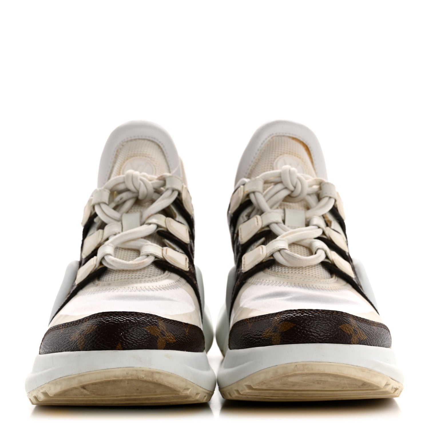 Patent Monogram LV Archlight Sneakers 37 White