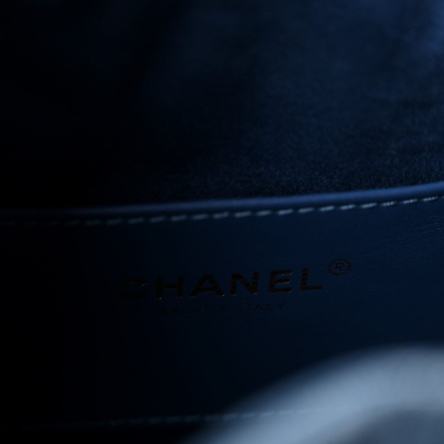 Washed Denim Quilted Small Chanel 25 Handbag Blue