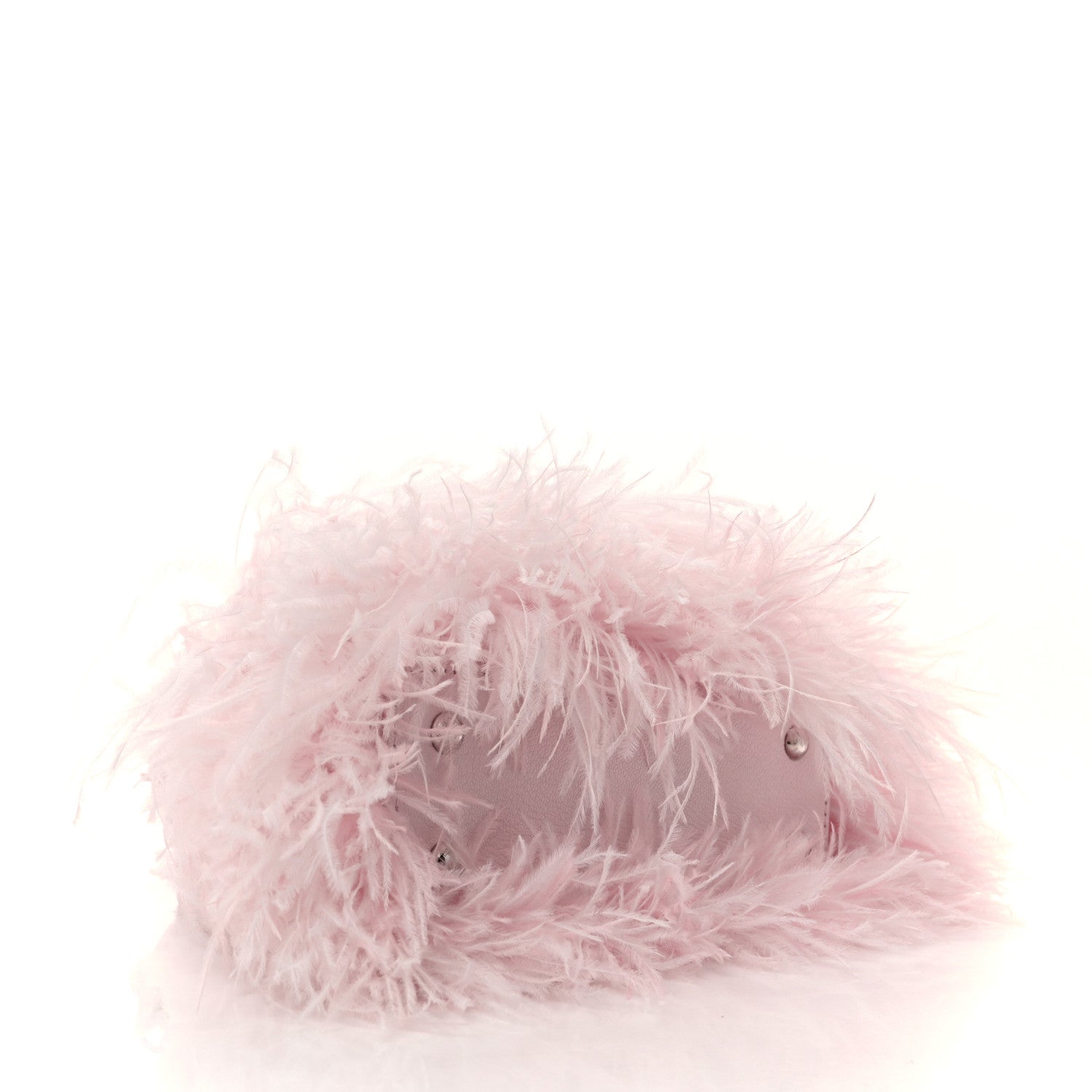 Ostrich Feather Capucines Mini Pink