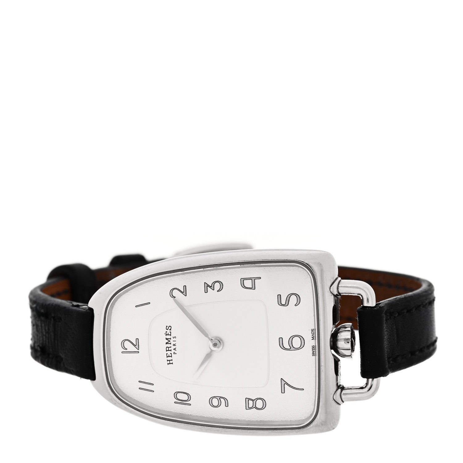 Stainless Steel Barenia 26mm Galop Quartz Watch Noir
