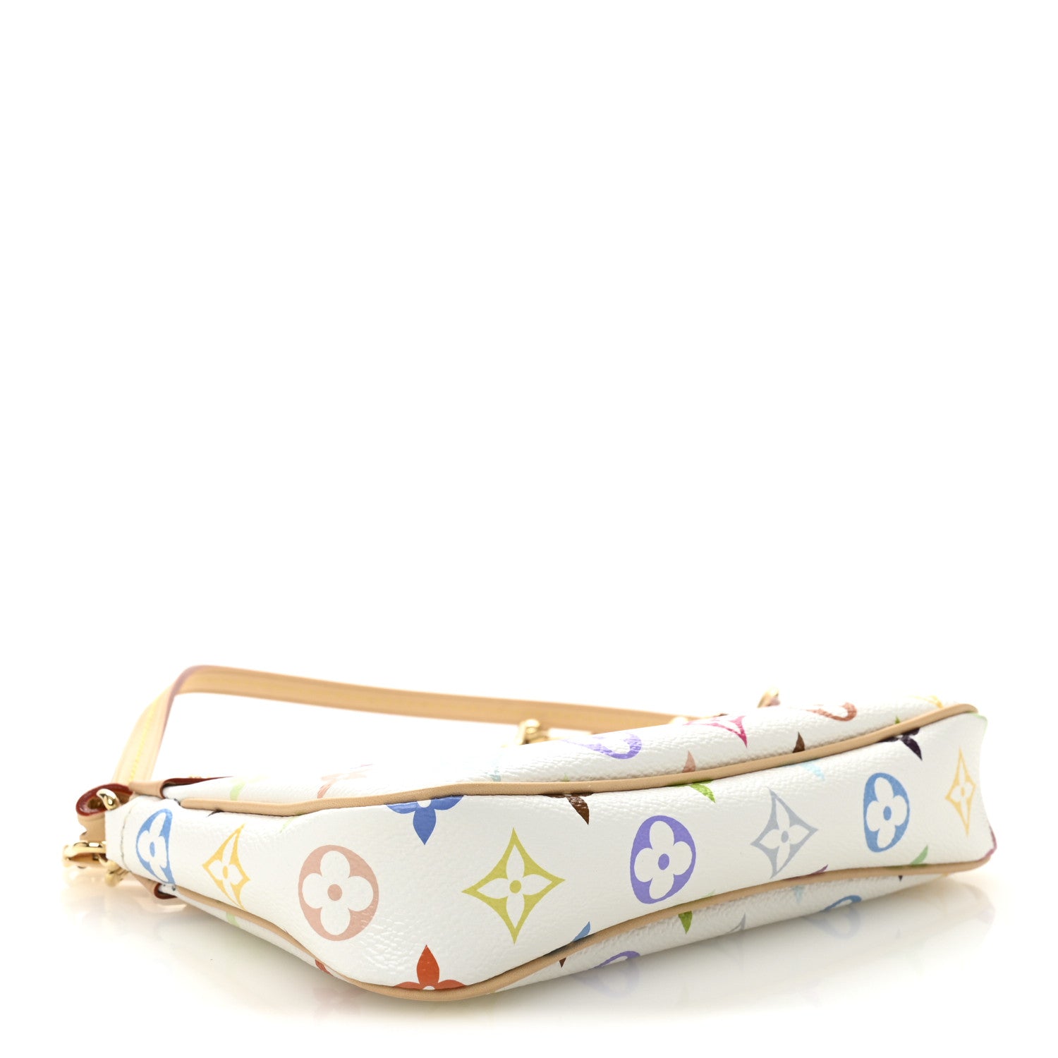 LV X TM Monogram Multicolor Pochette Accessories White