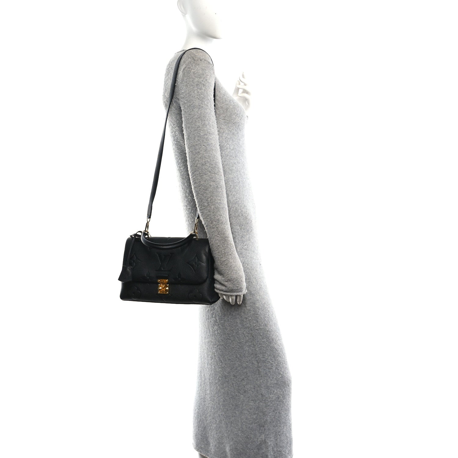 Empreinte Monogram Giant Madeleine MM Black