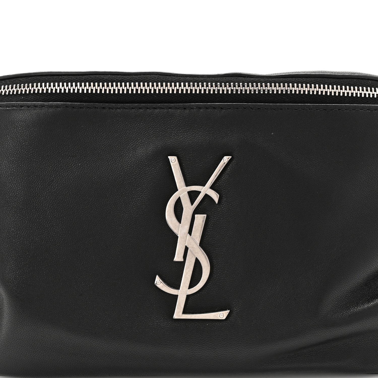 Calfskin Monogram Belt Bag Black