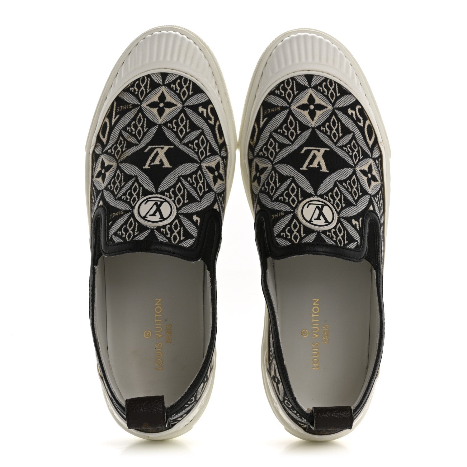 Jacquard Since 1854 Playtime Slip On Sneakers 37 Black