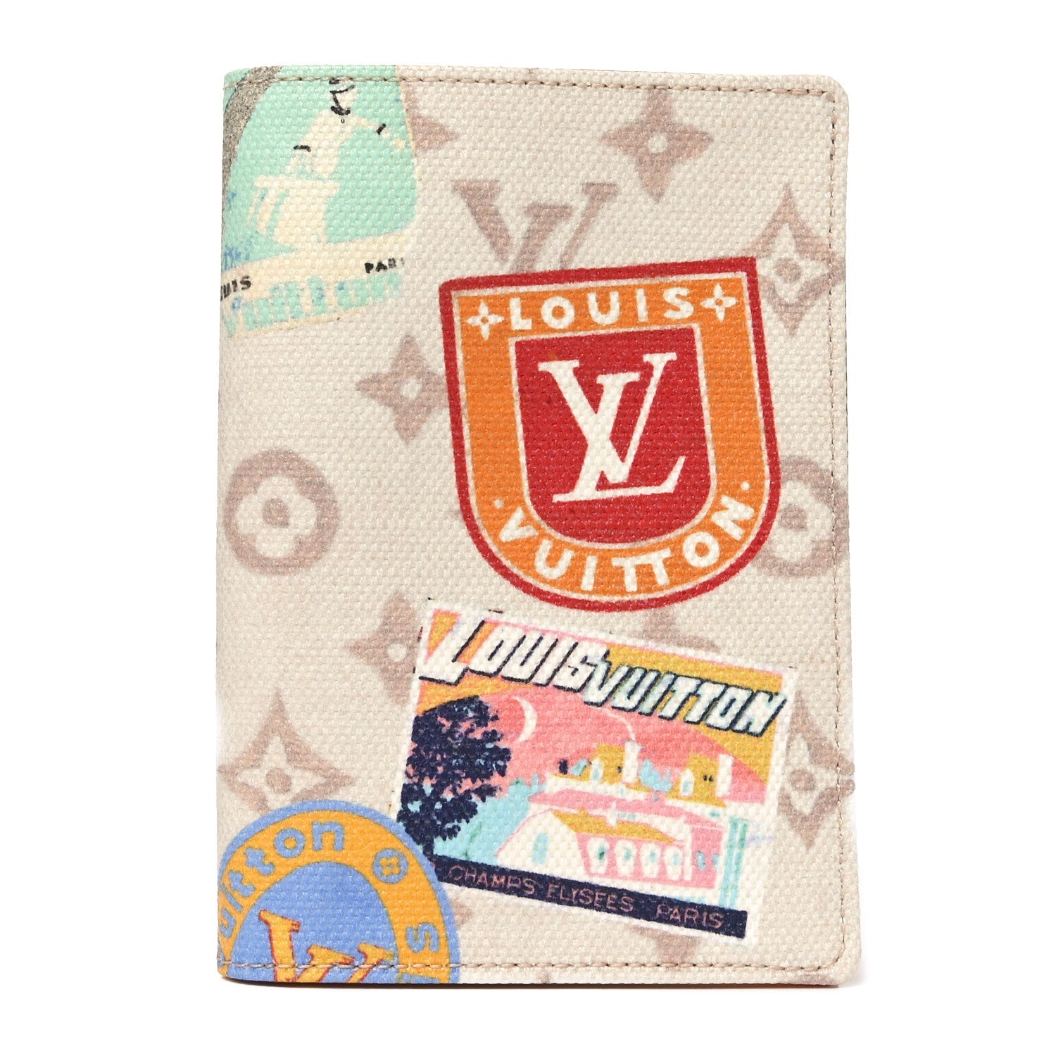 Monogram Flight Mode Passport Cover Dune